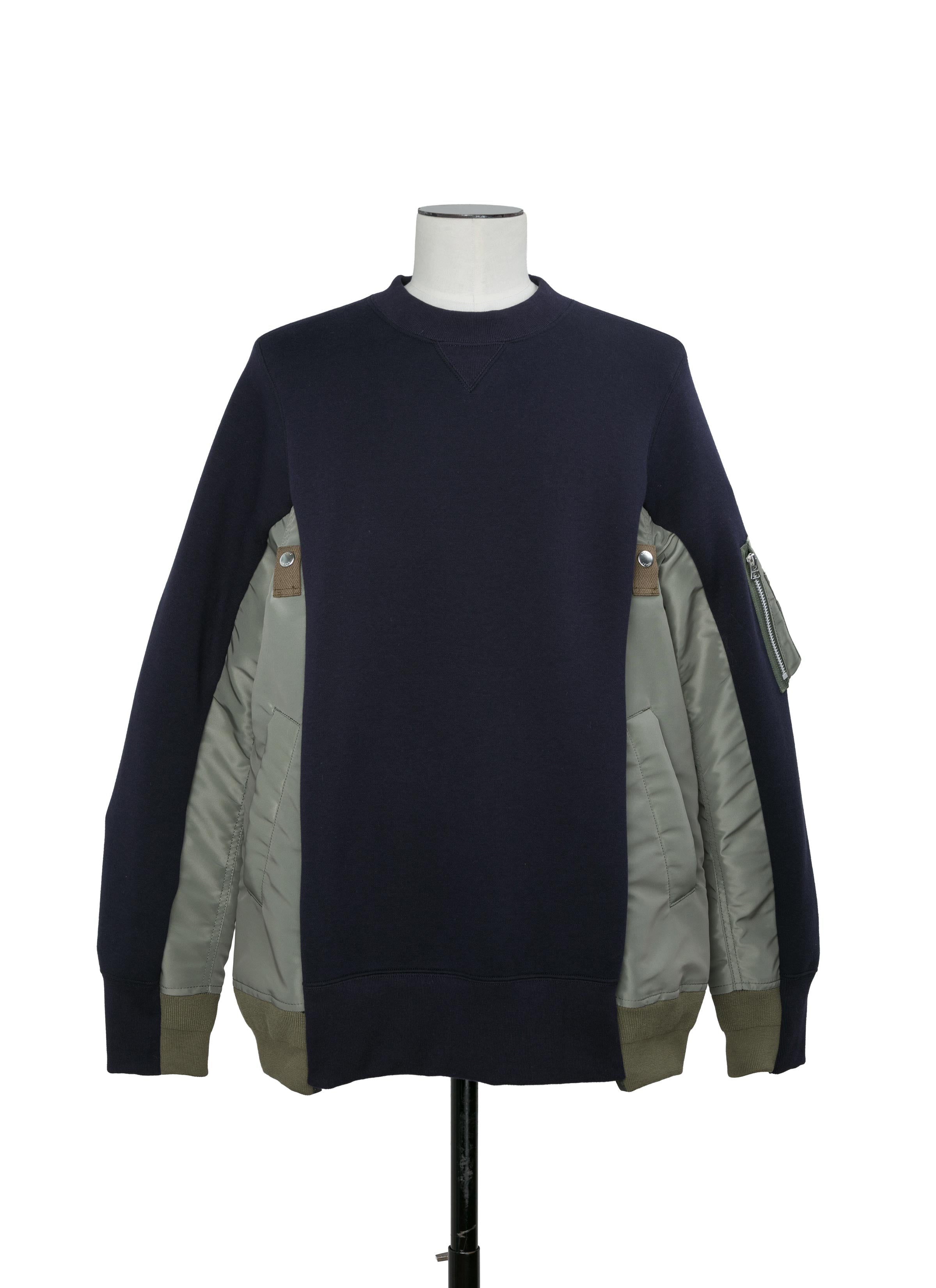 Sponge Sweat x Nylon Twill Pullover