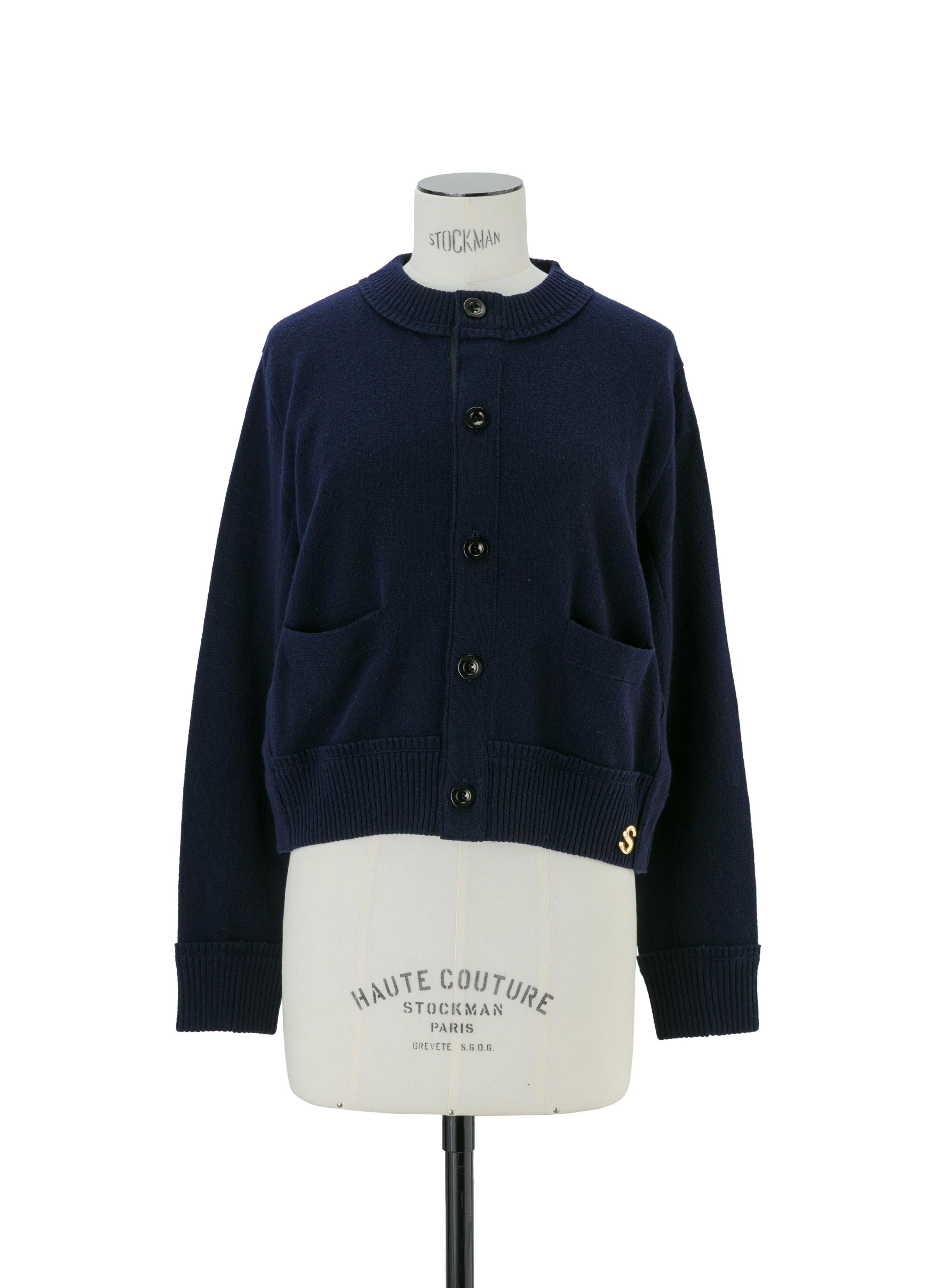 s Wool Knit Cardigan
