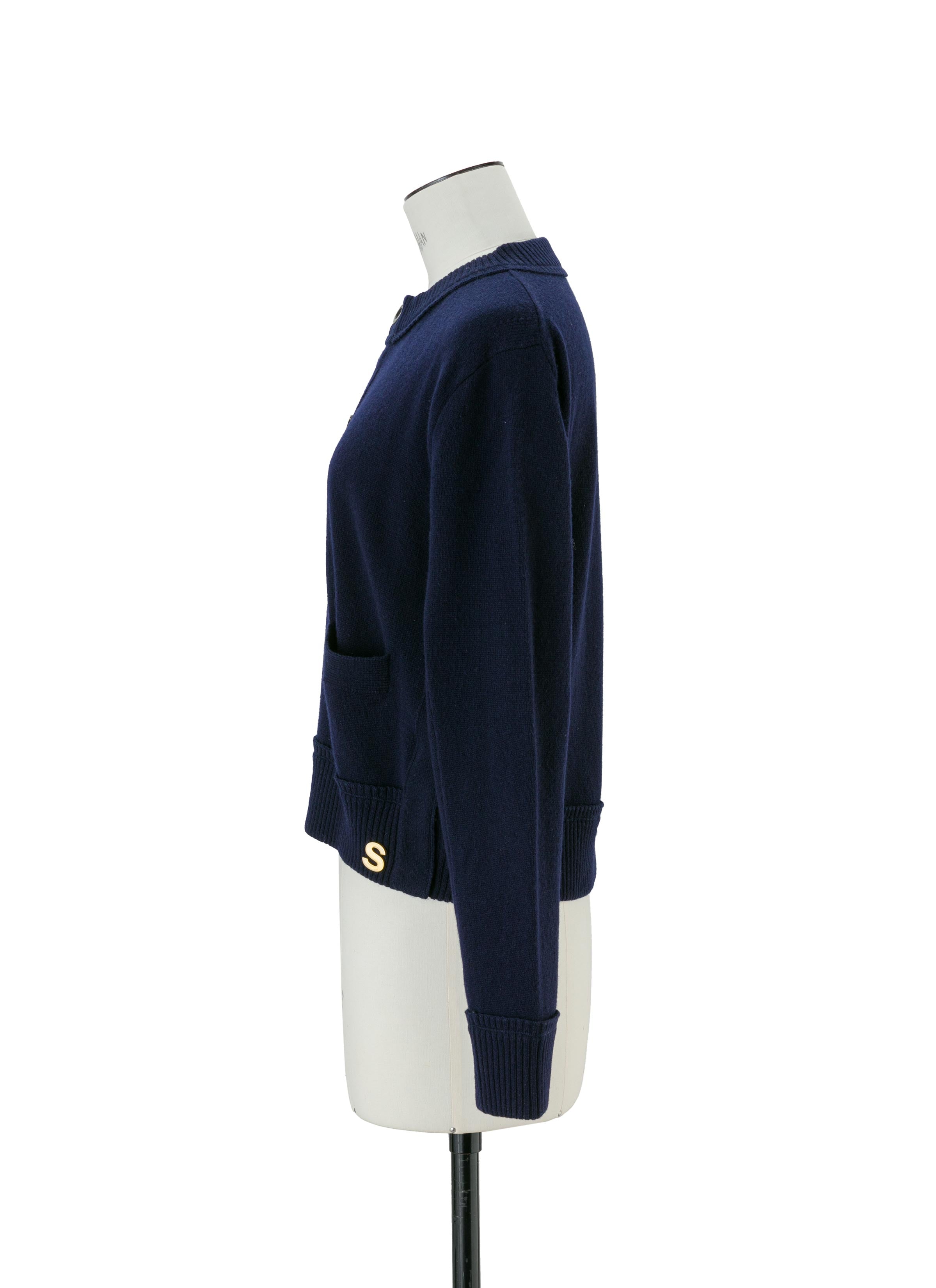 s Wool Knit Cardigan
