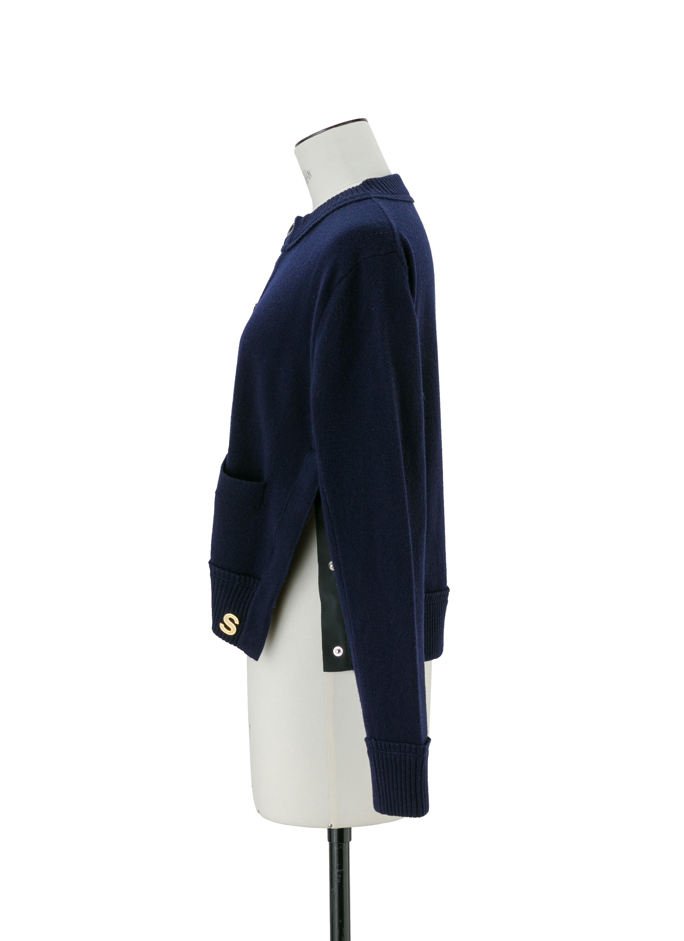 s Wool Knit Cardigan