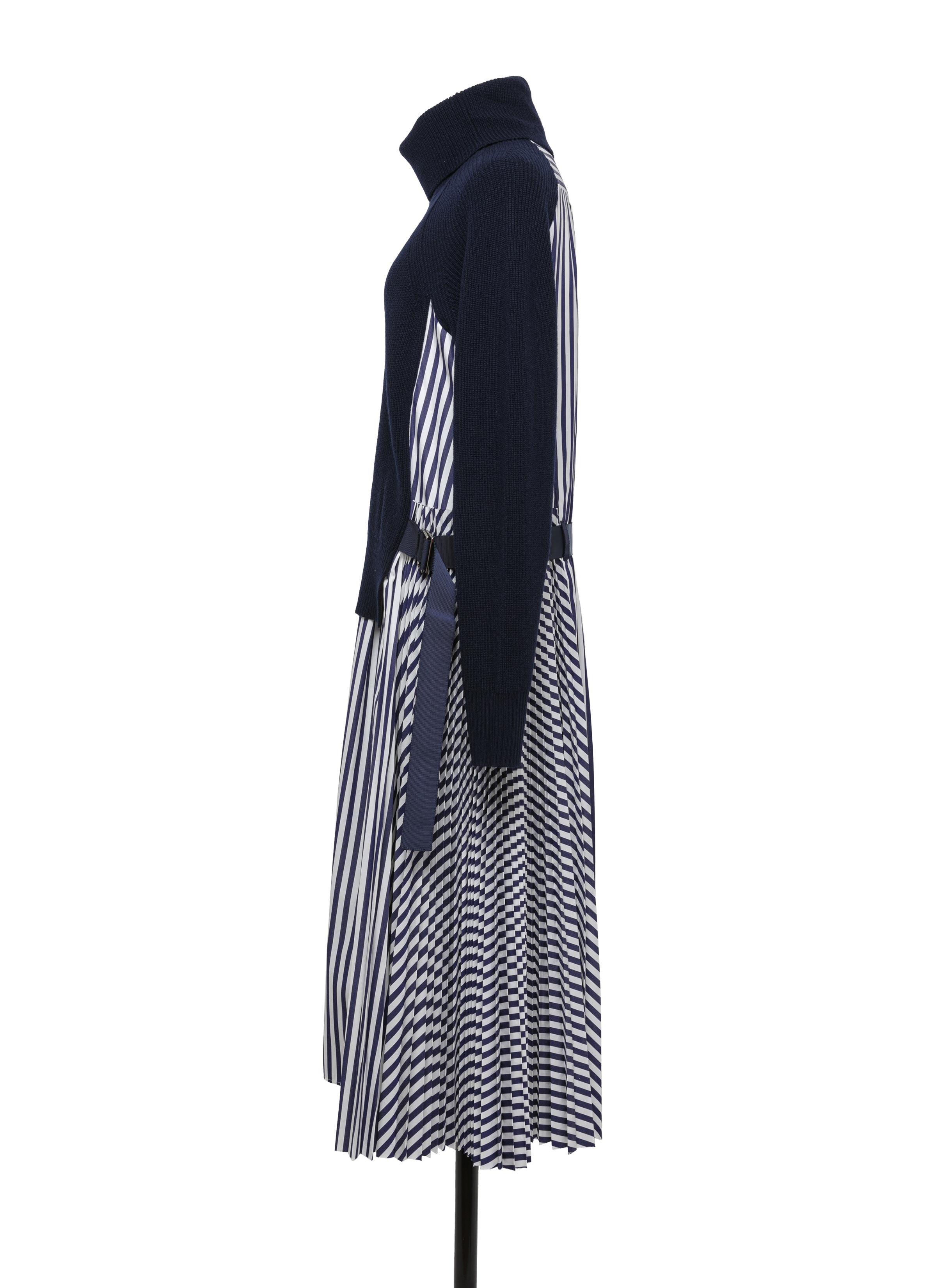 wool-knit-x-cotton-poplin-dress