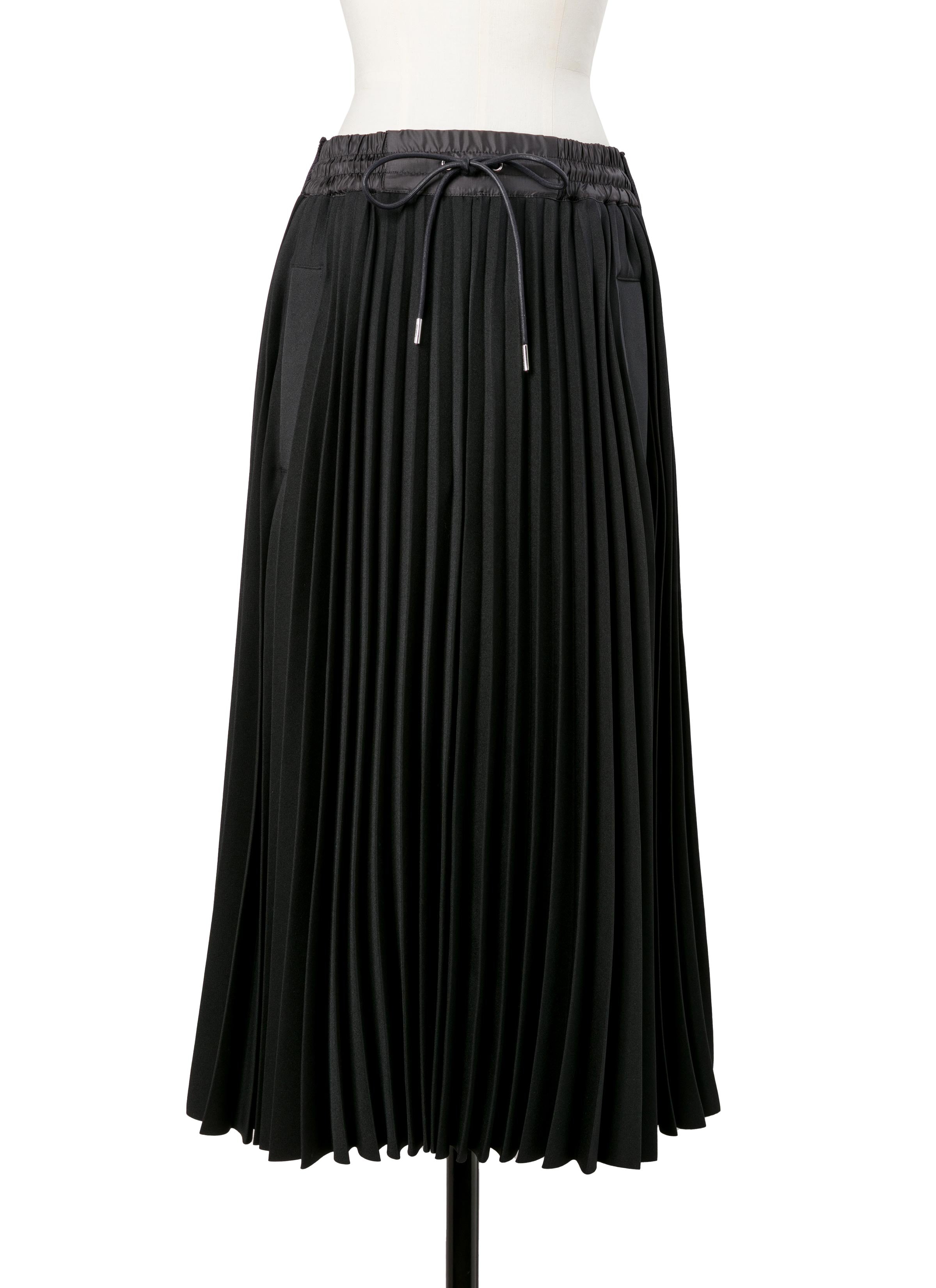 Matelasse Twill Skirt