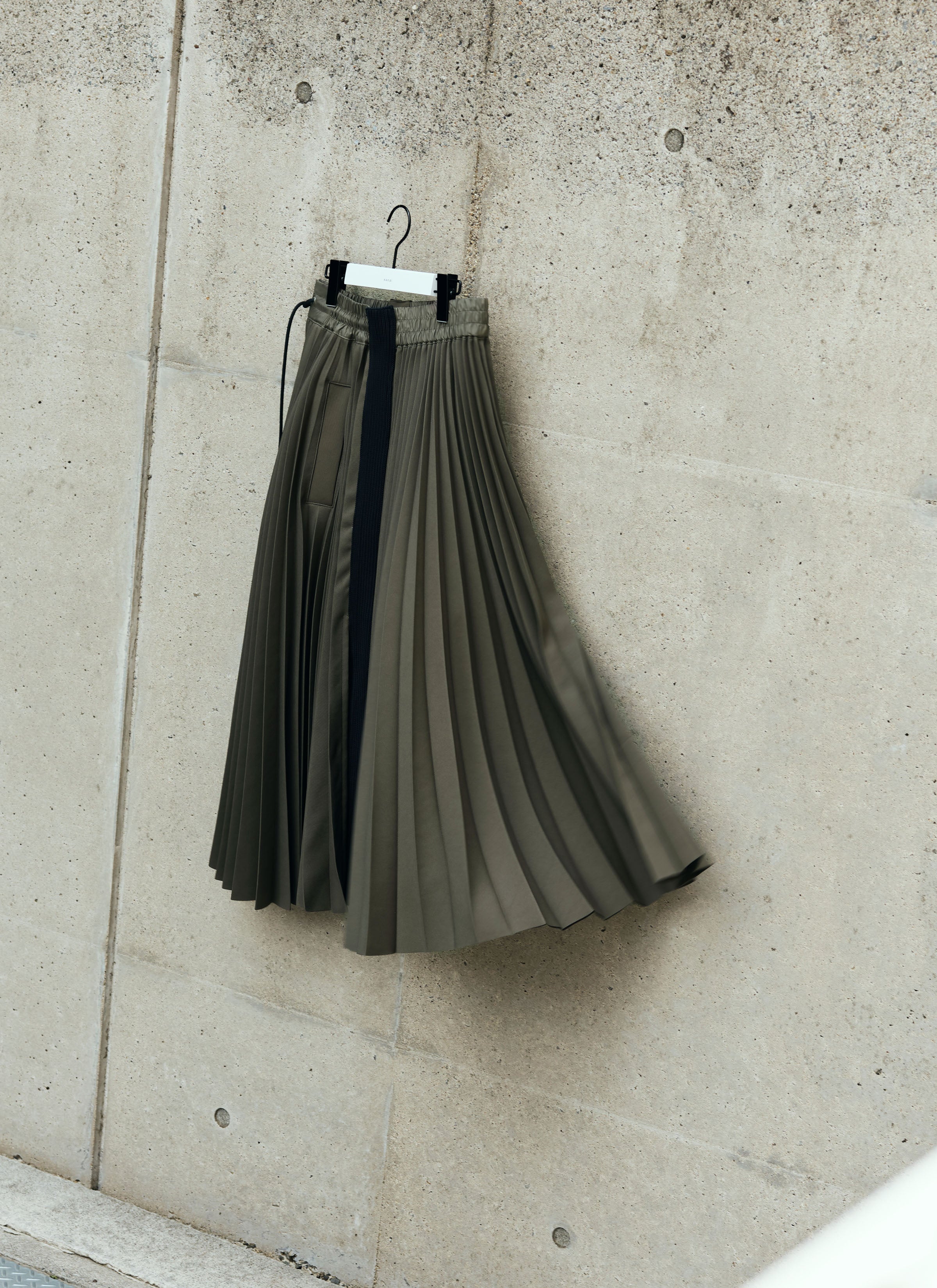Matelasse Twill Skirt
