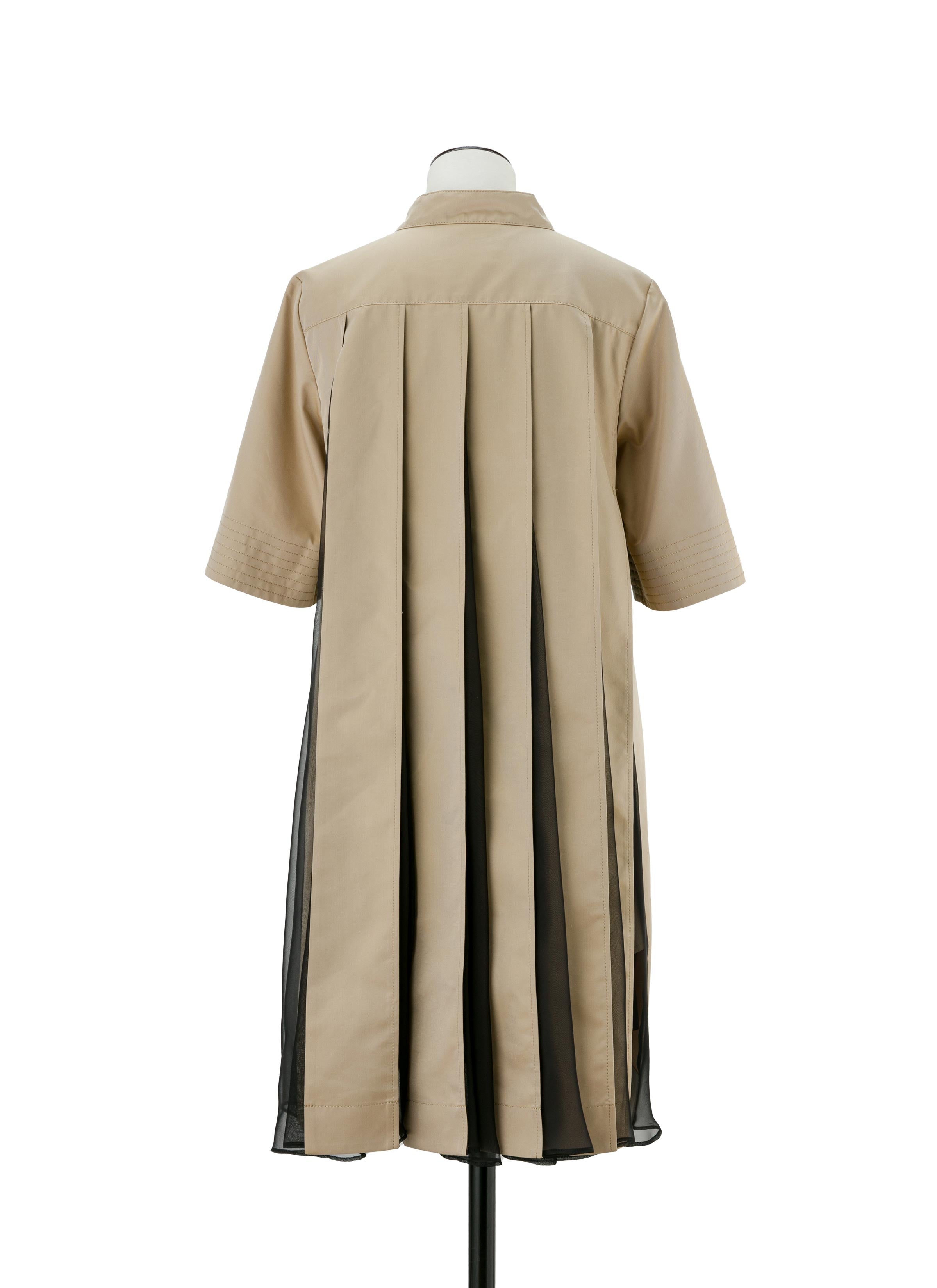 cotton-gabardine-x-knit-dress