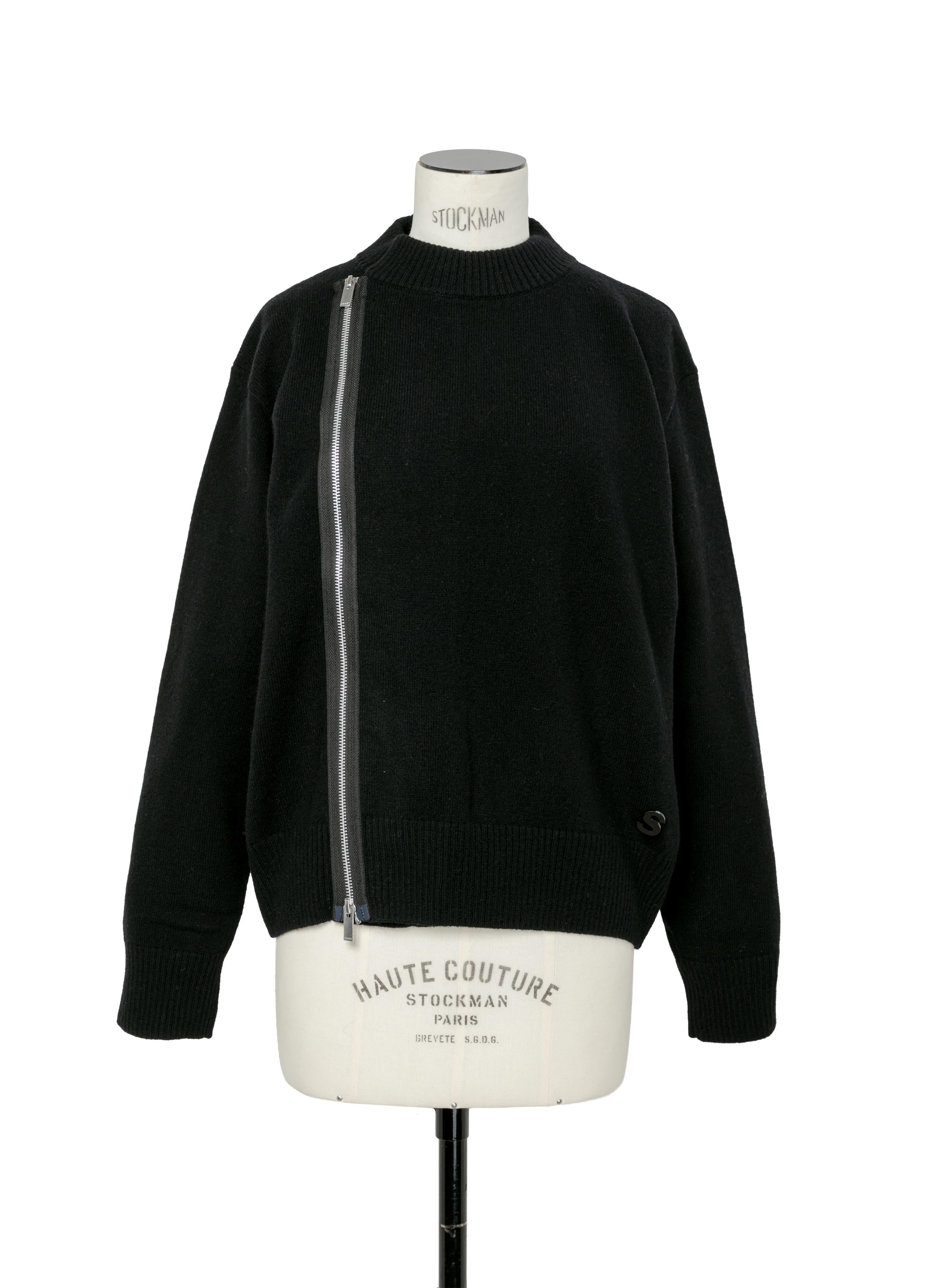 s Wool Knit Blouson