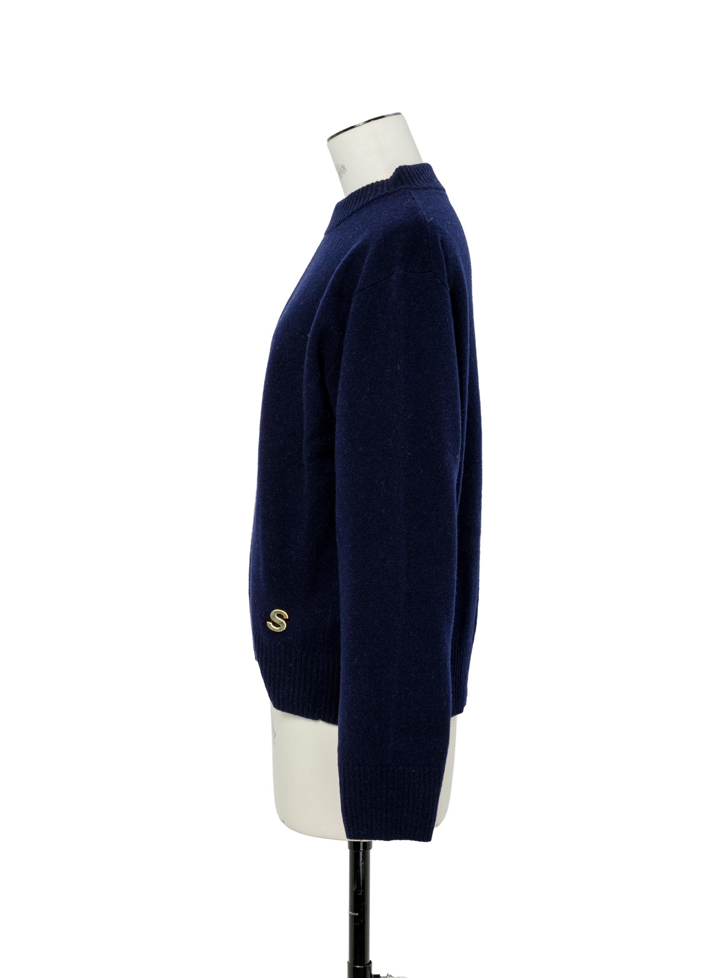 s Wool Knit Blouson
