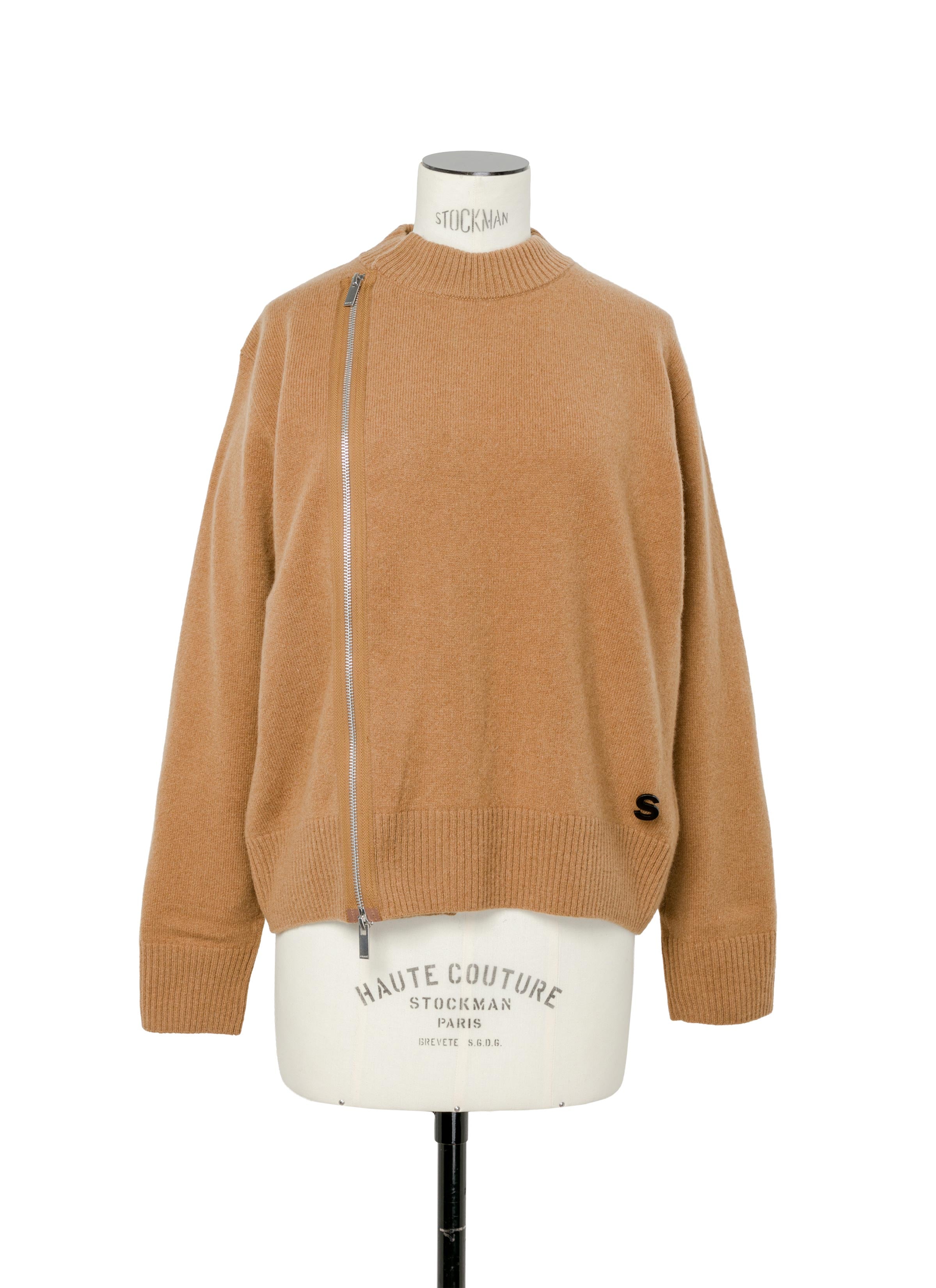 s Wool Knit Blouson