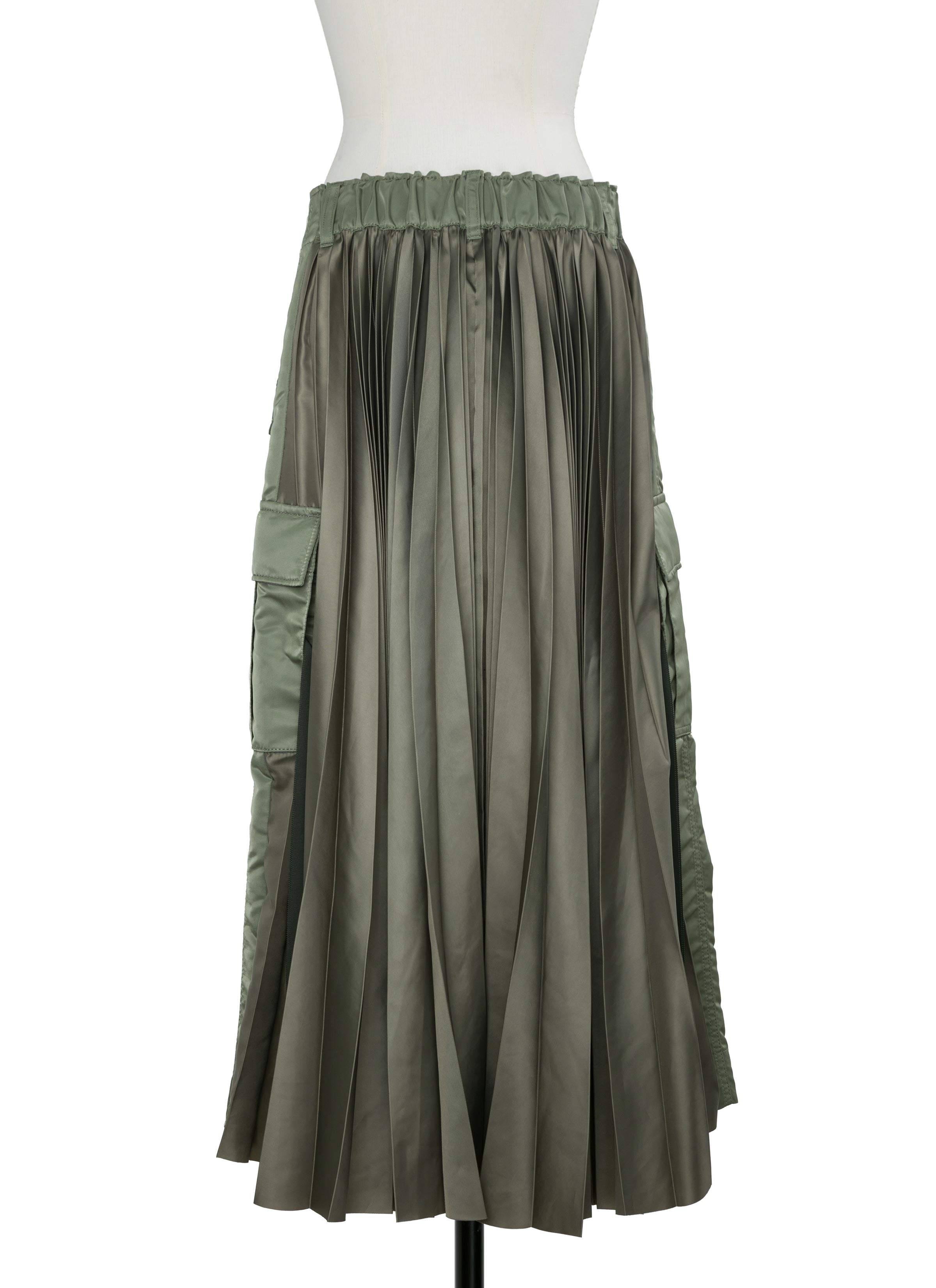 Nylon Twill Skirt