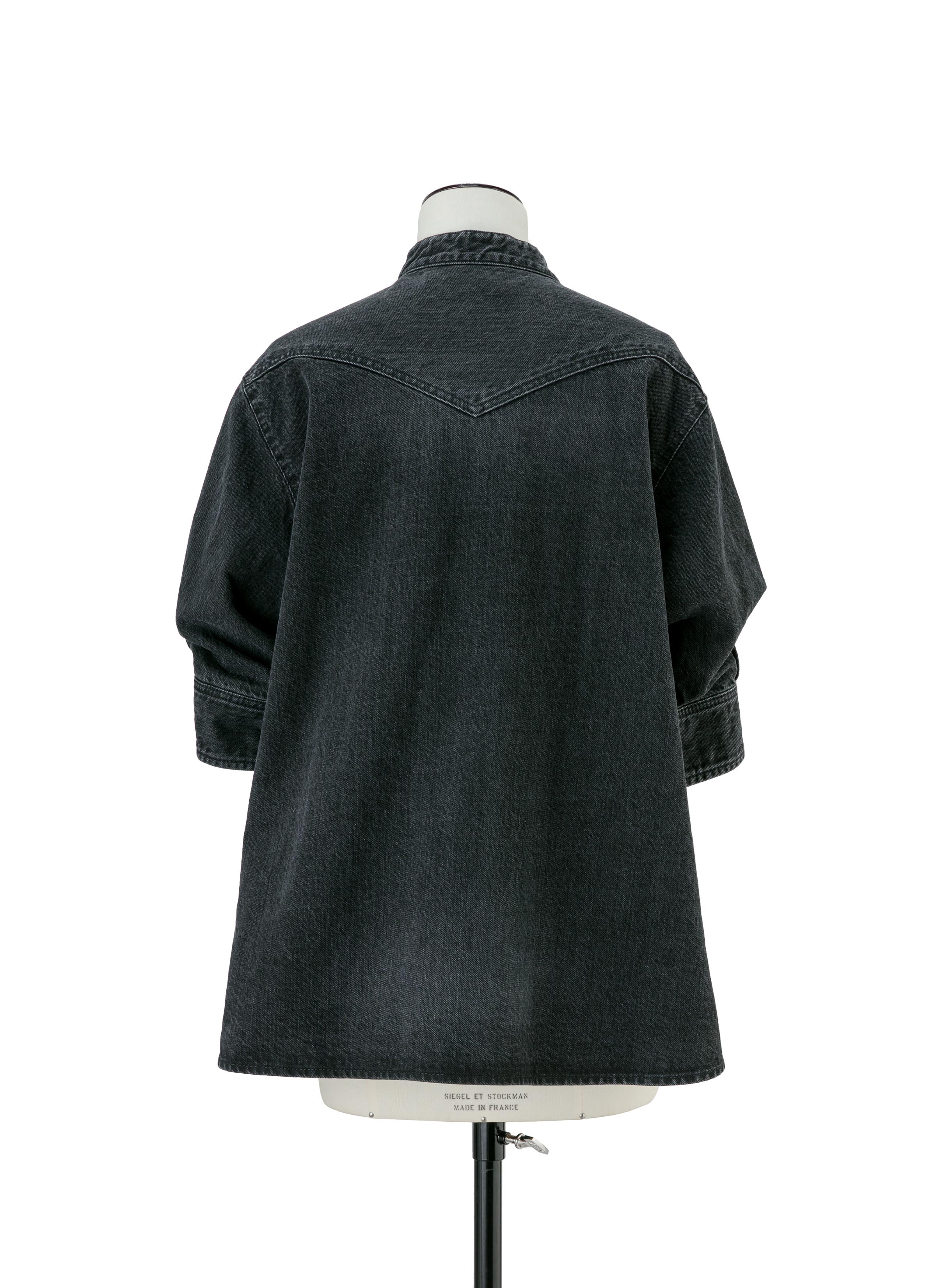 Denim x Knit Pullover