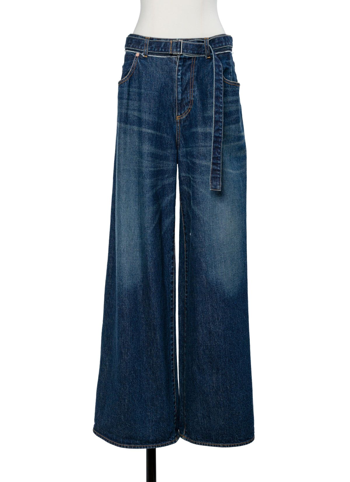 Wide Denim Pants