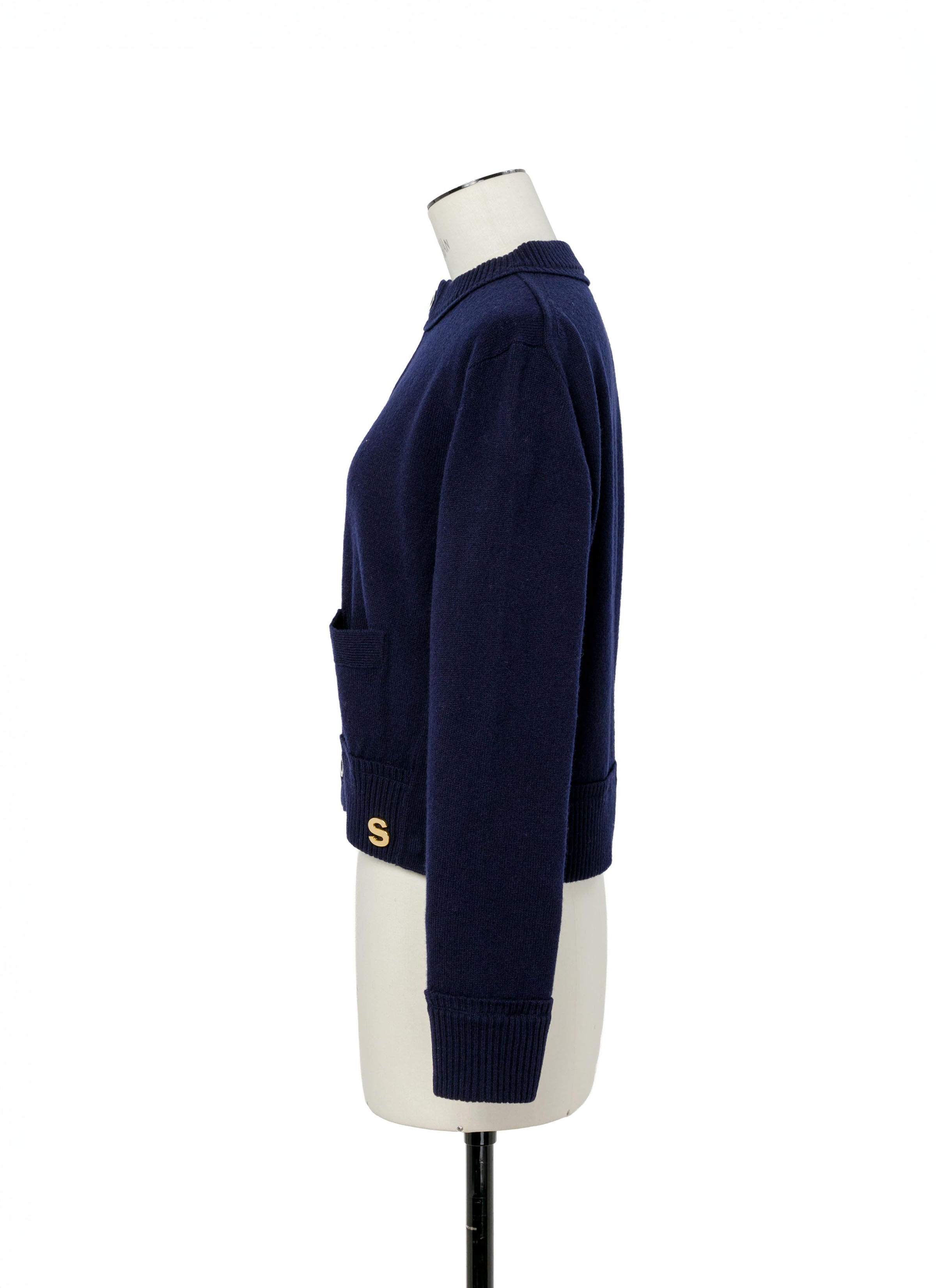 s Wool Knit Cardigan