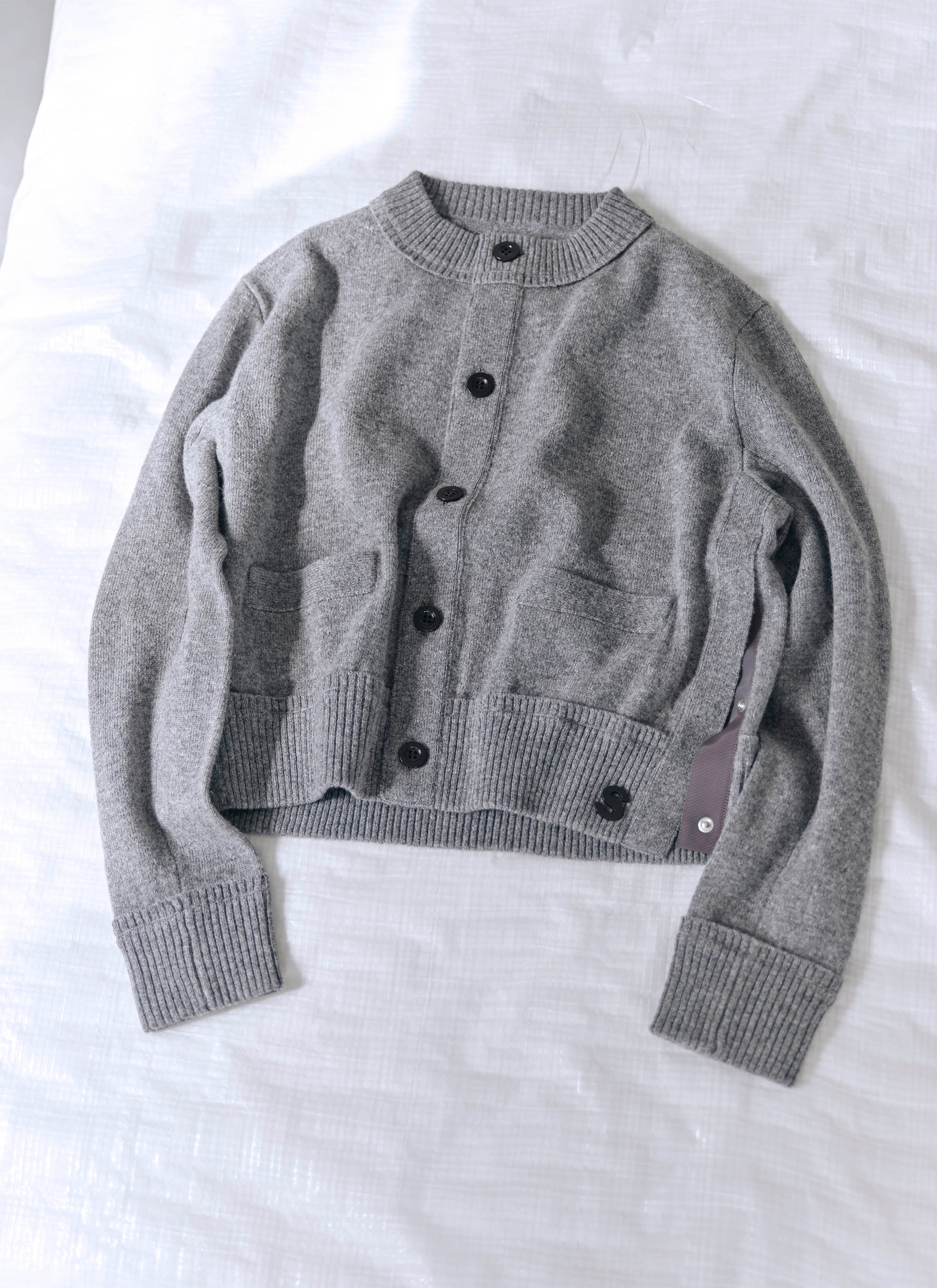 s Wool Knit Cardigan