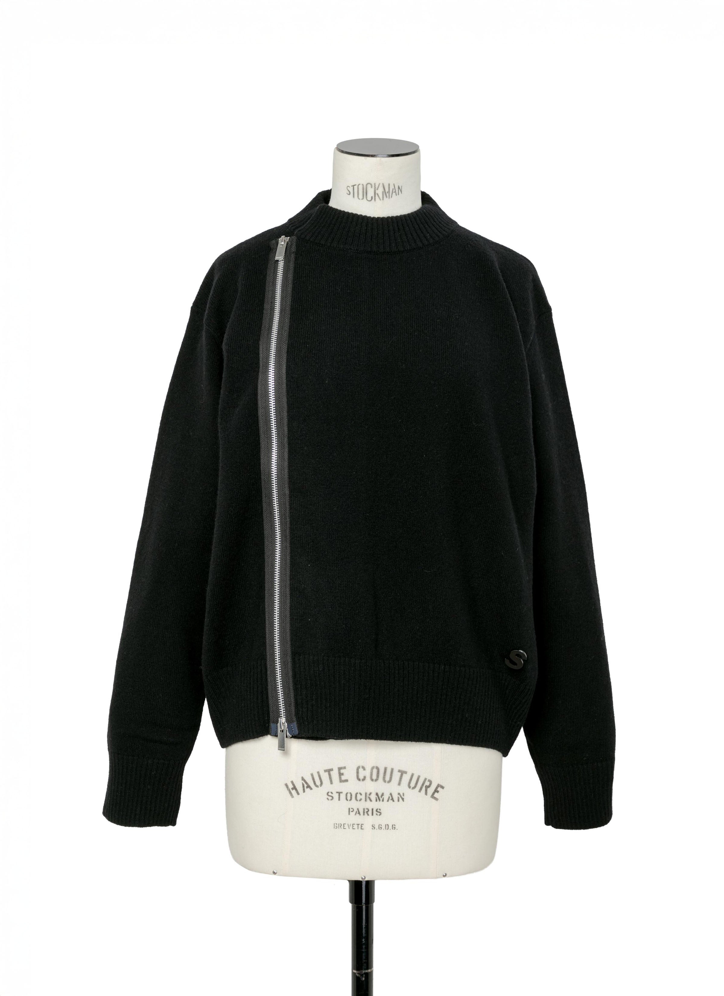 s Wool Knit Blouson