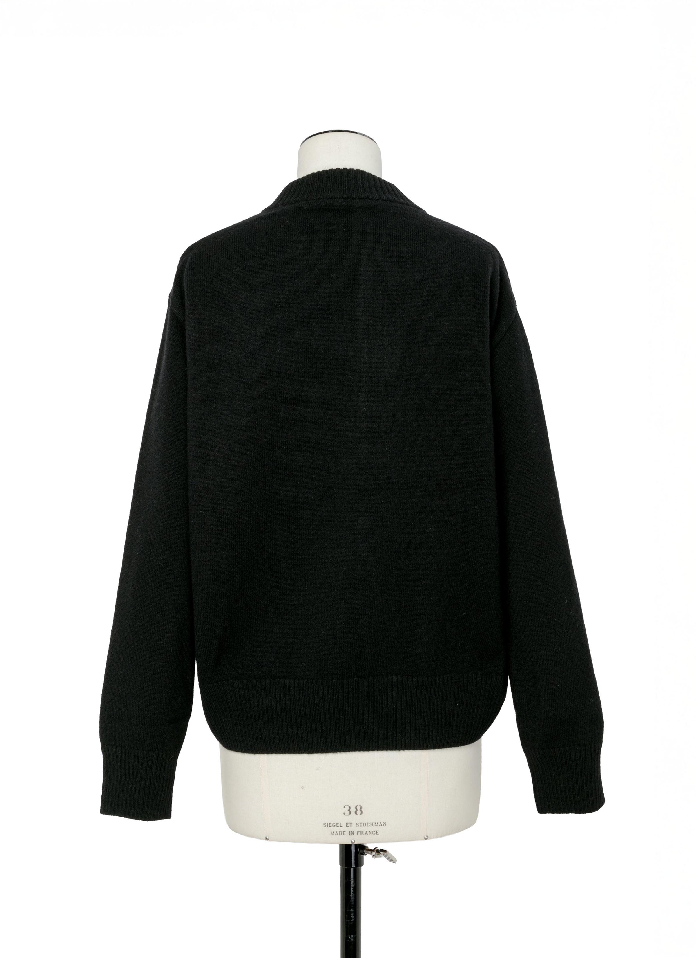 s Wool Knit Blouson