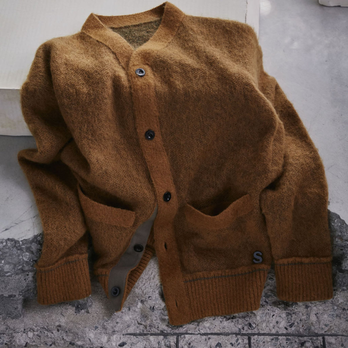 s Mohair Knit Cardigan | sacai Official Store サカイ オフィシャル 