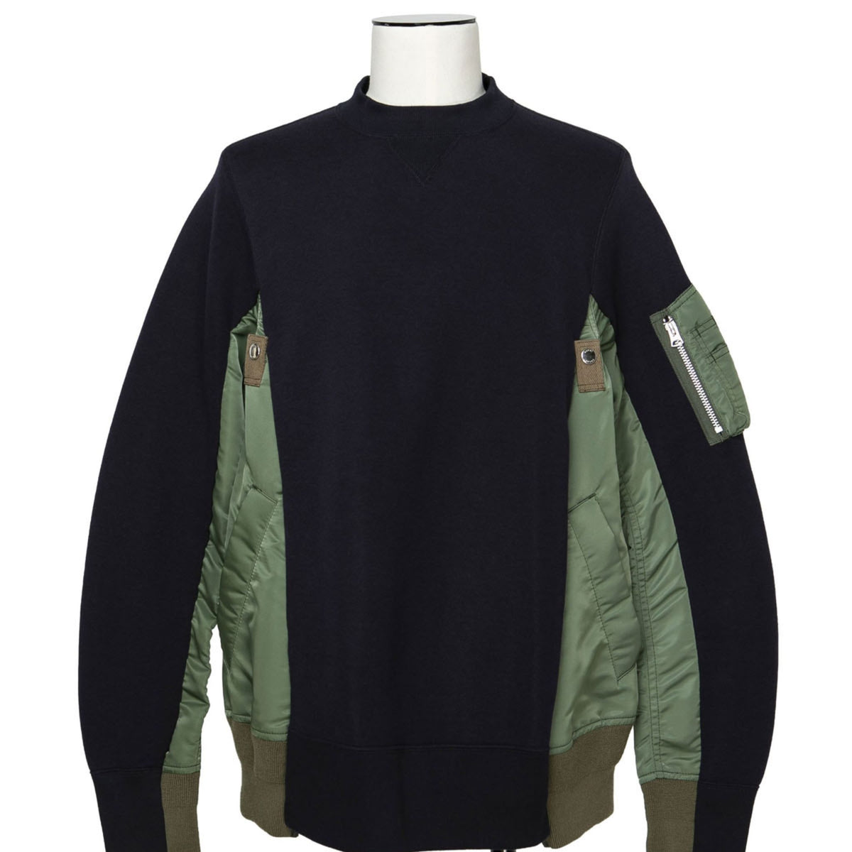 Sponge Sweat x Nylon Twill Pullover | sacai Official Store サカイ 
