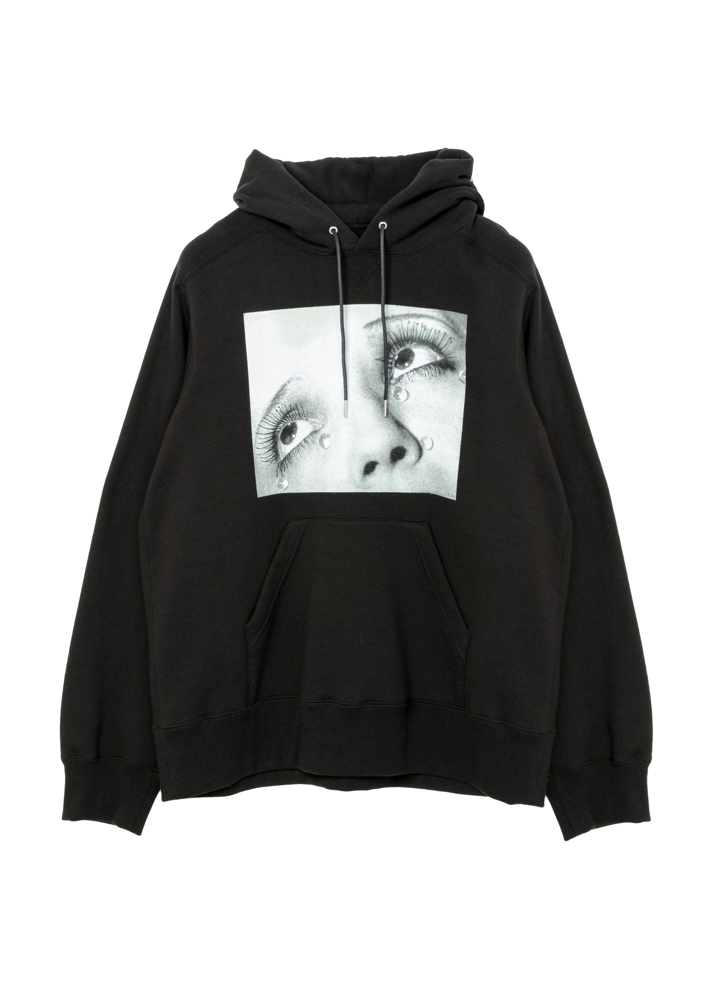 Man Ray Print Hoodie