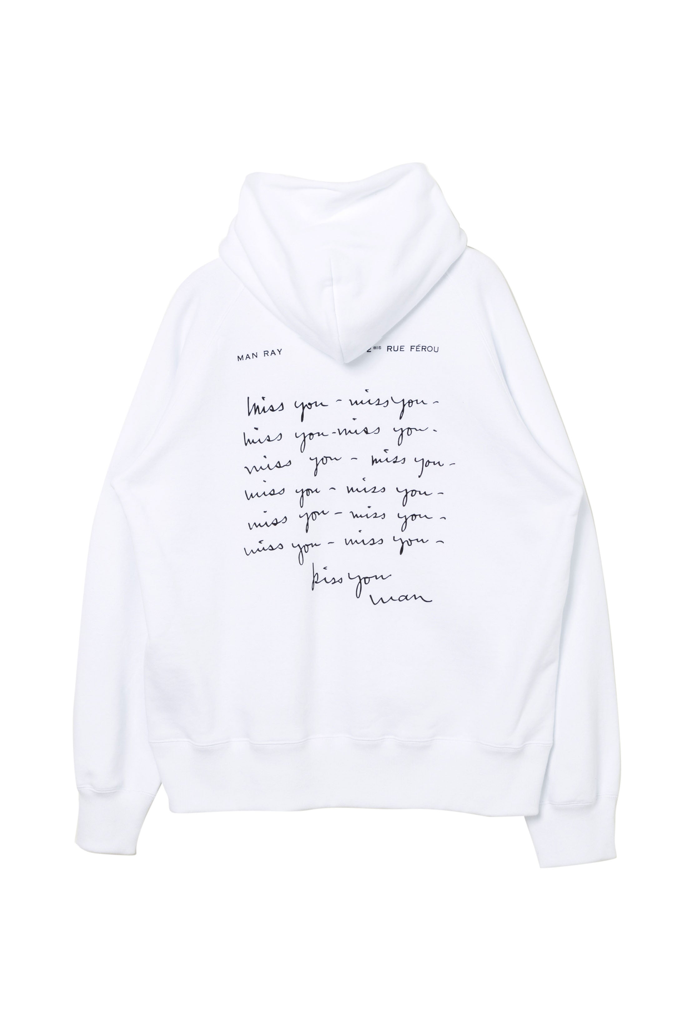 Man Ray Print Hoodie