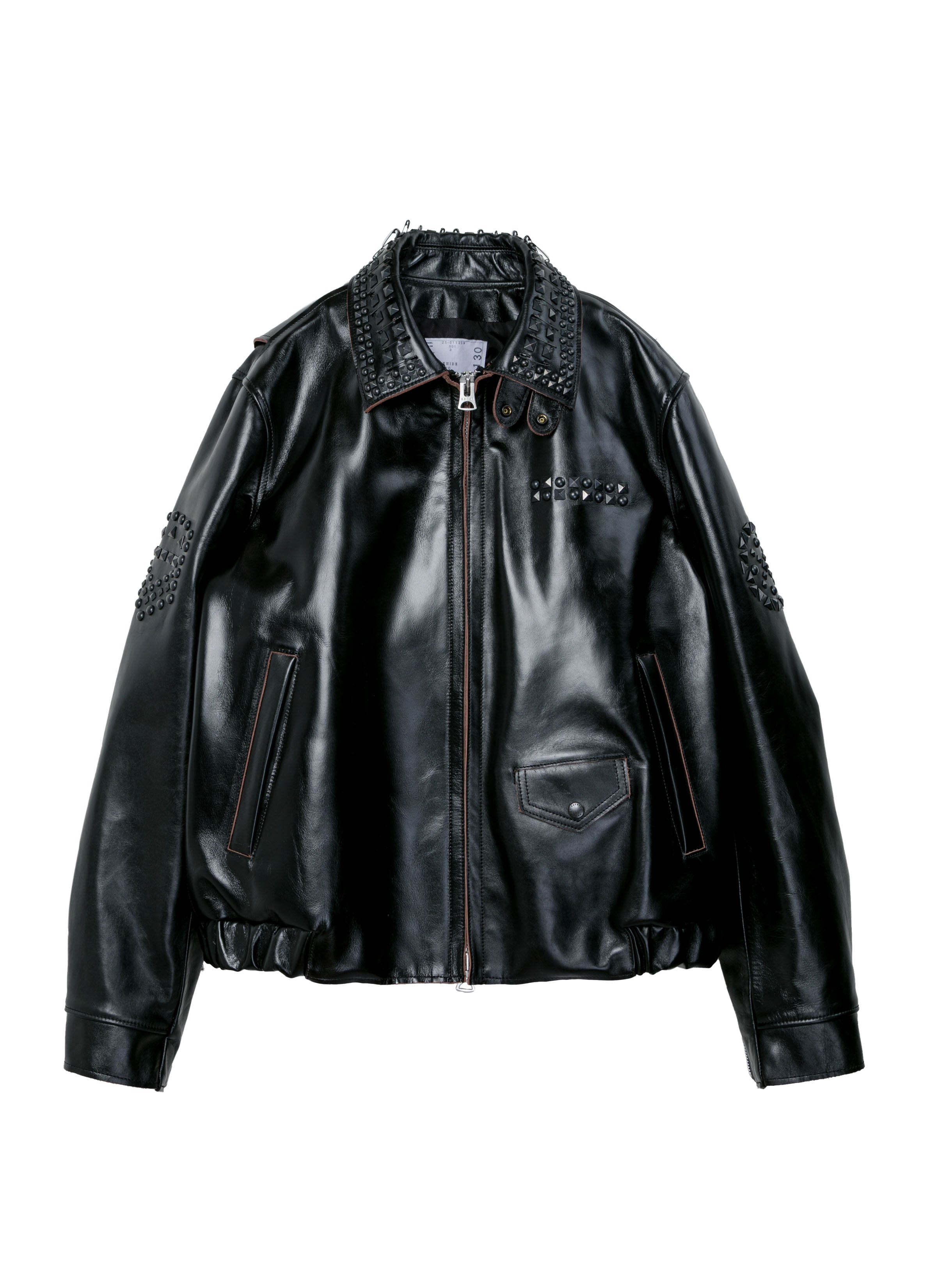 Studded Leather Jacket | sacai Official Store サカイ オフィシャル