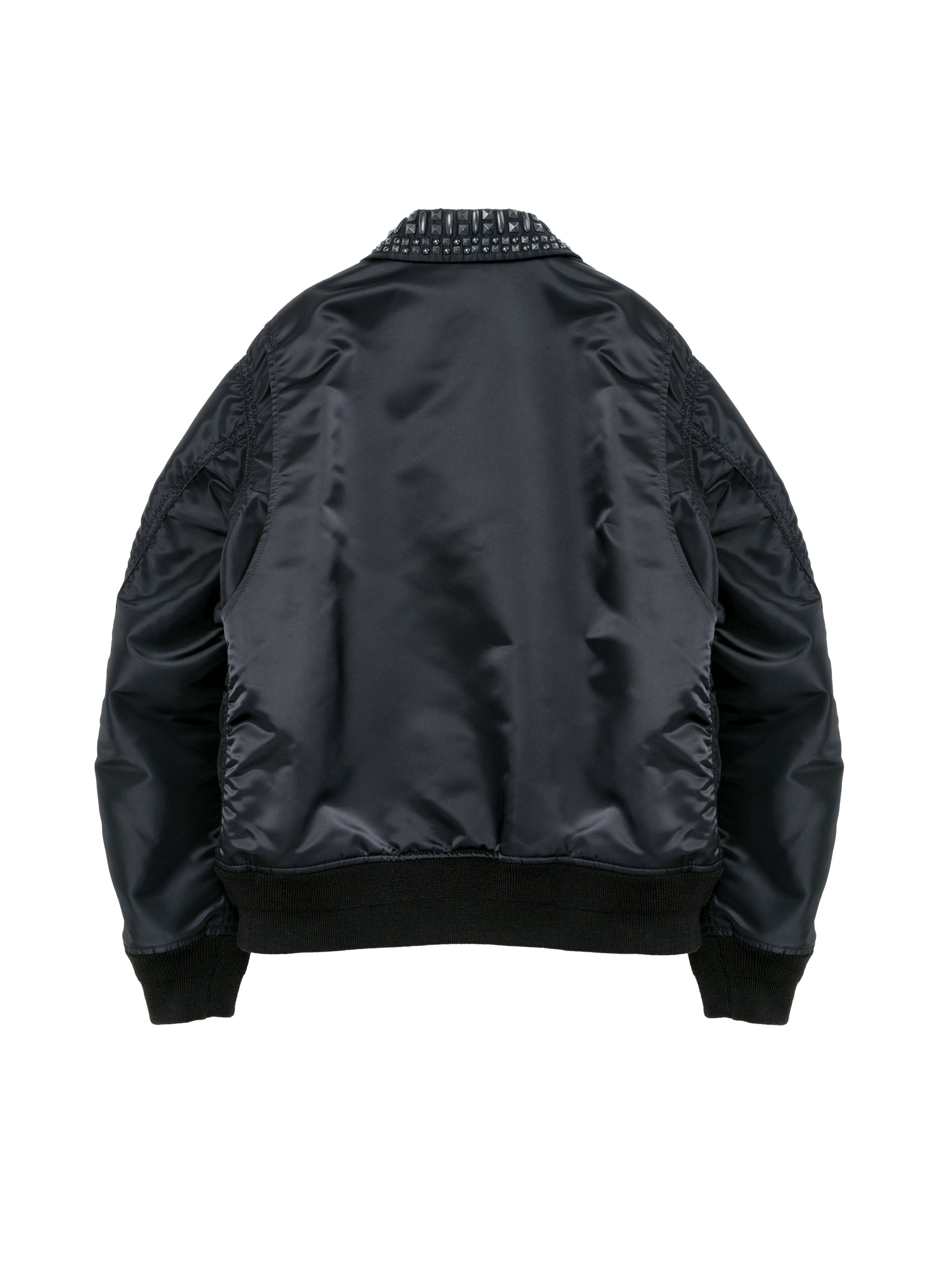 Studded Nylon Twill Blouson