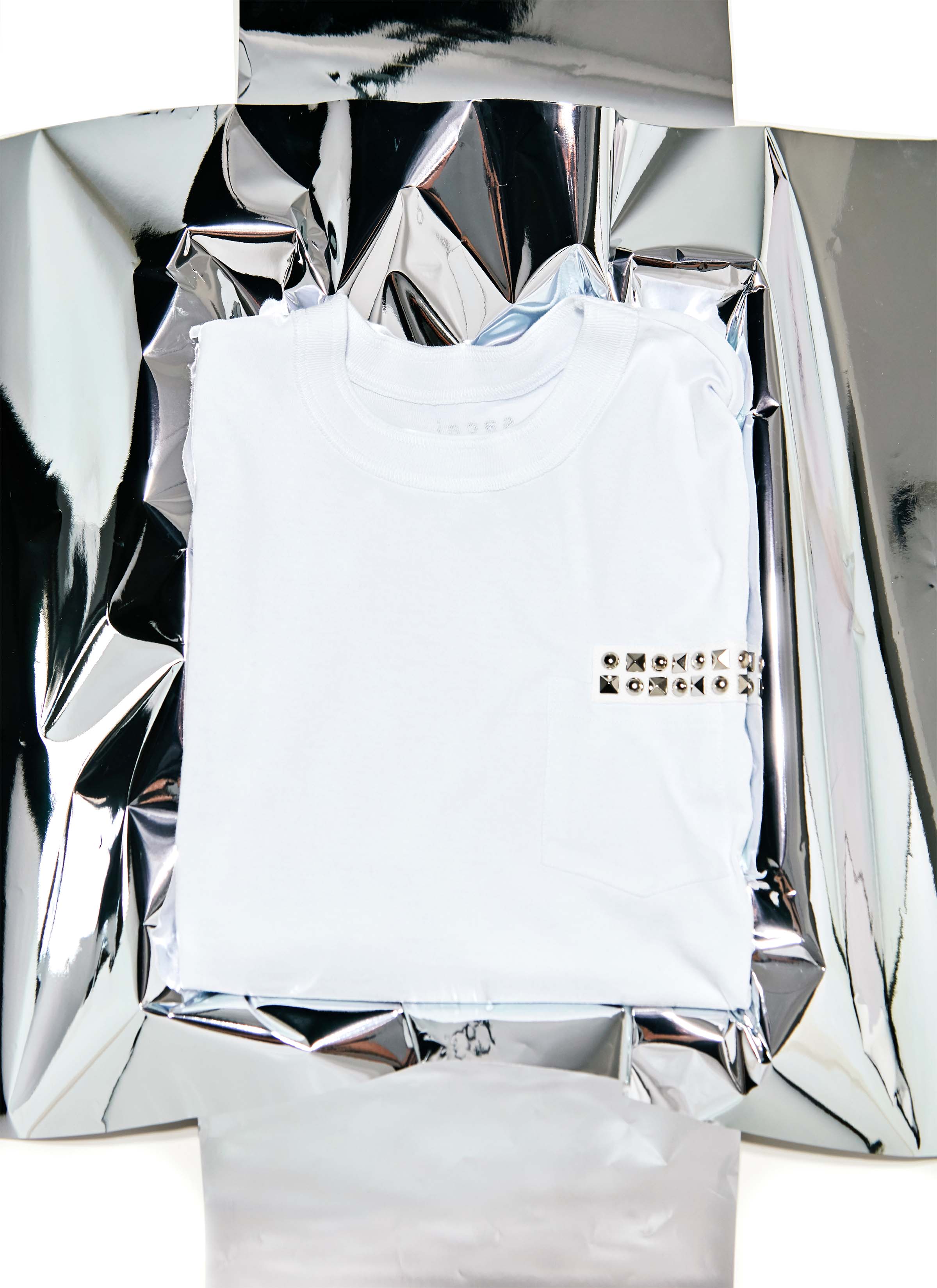 Studded Cotton Jersey T-Shirt