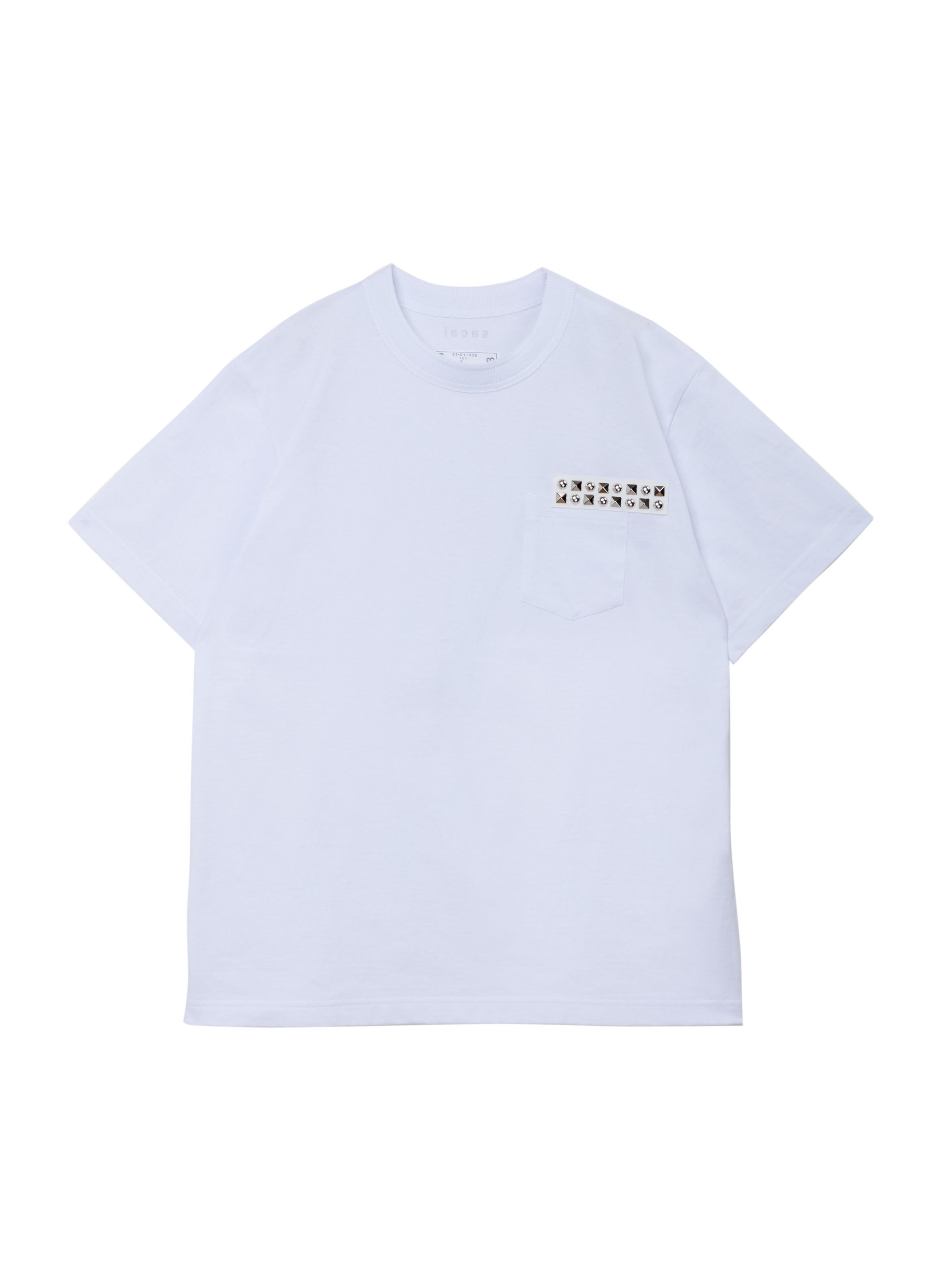 Studded Cotton Jersey T-Shirt