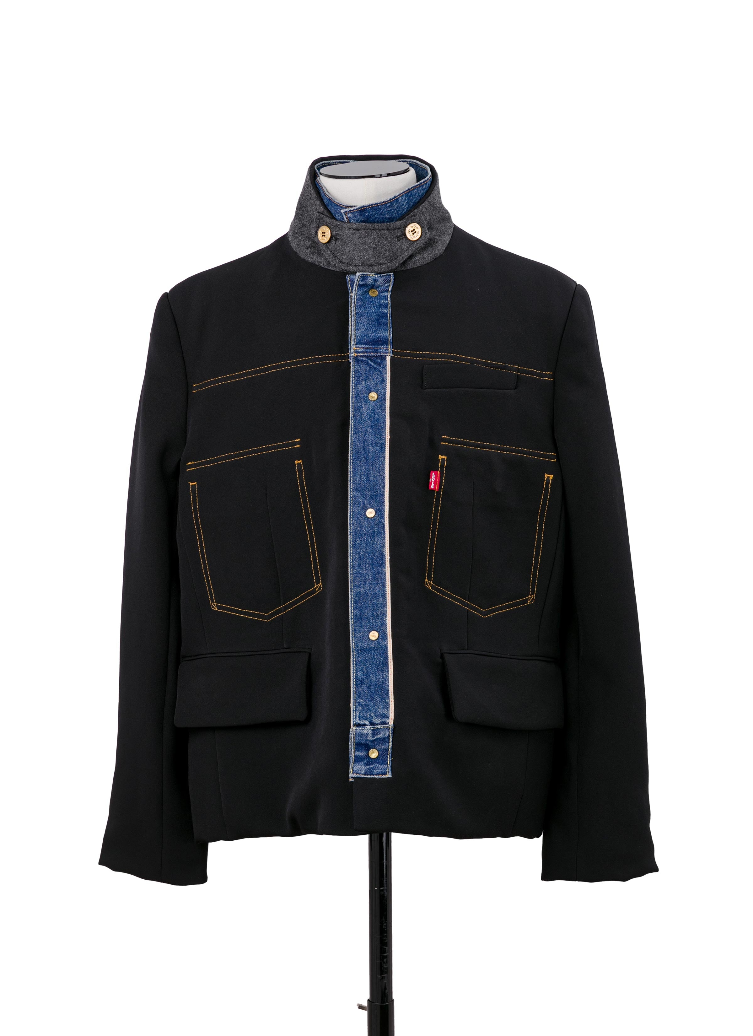Levi's Denim x Nylon Twill Reversible Blouson | sacai