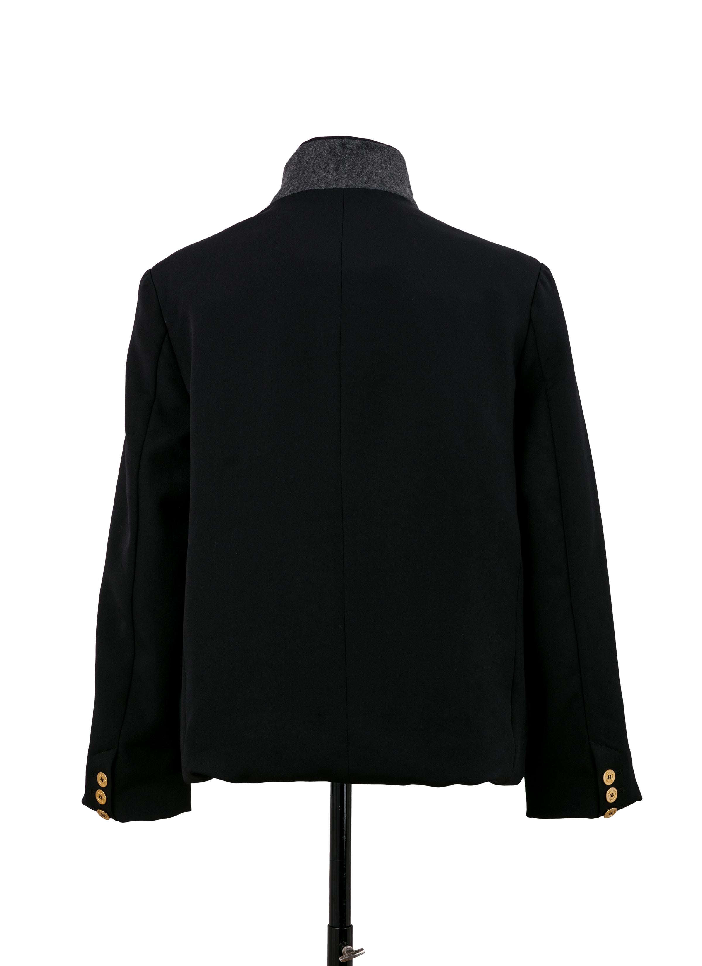 Denim Matelasse Twill Reversible Blouson