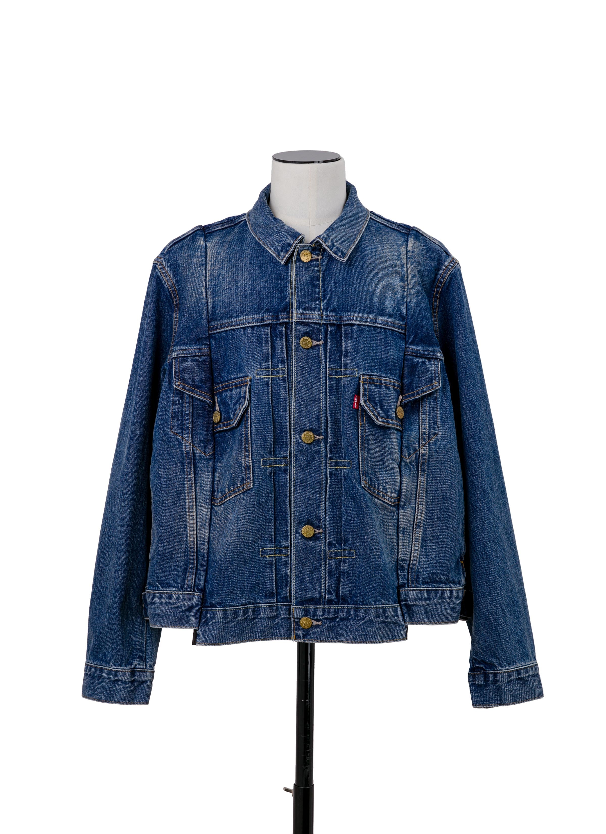 Levi's® X Sacai Men's Denim Jacket - Dark Wash | Levi's® US