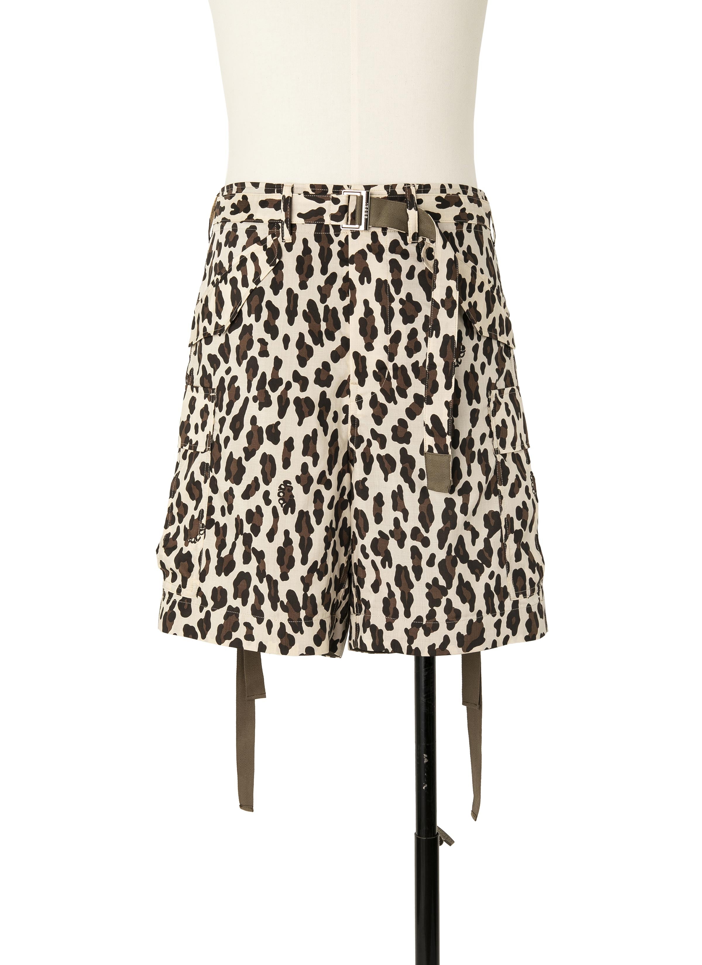 Leopard Print Shorts