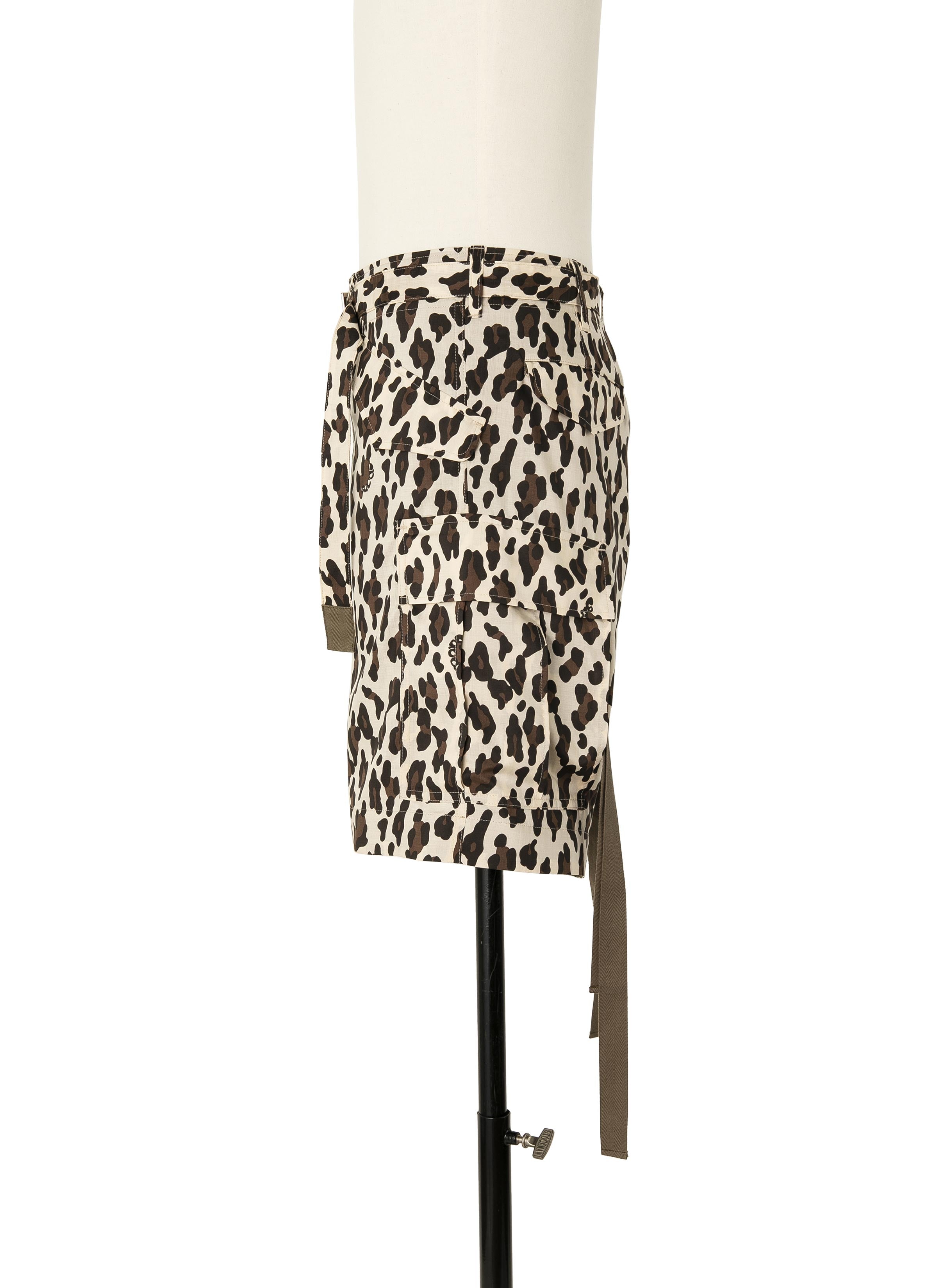 Leopard Print Shorts