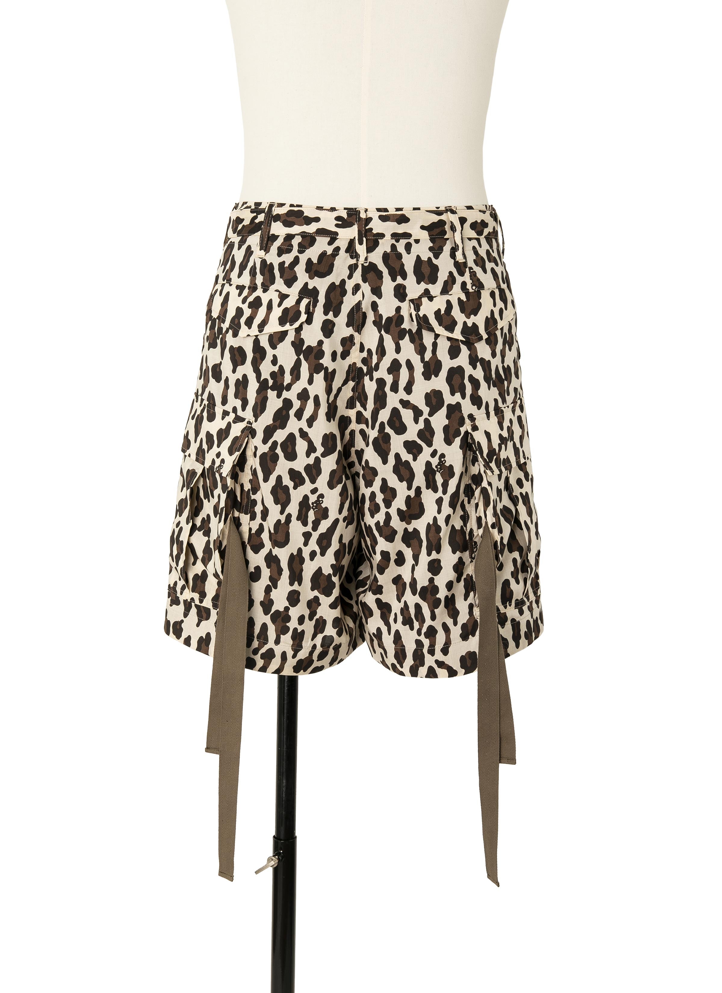 Leopard Print Shorts