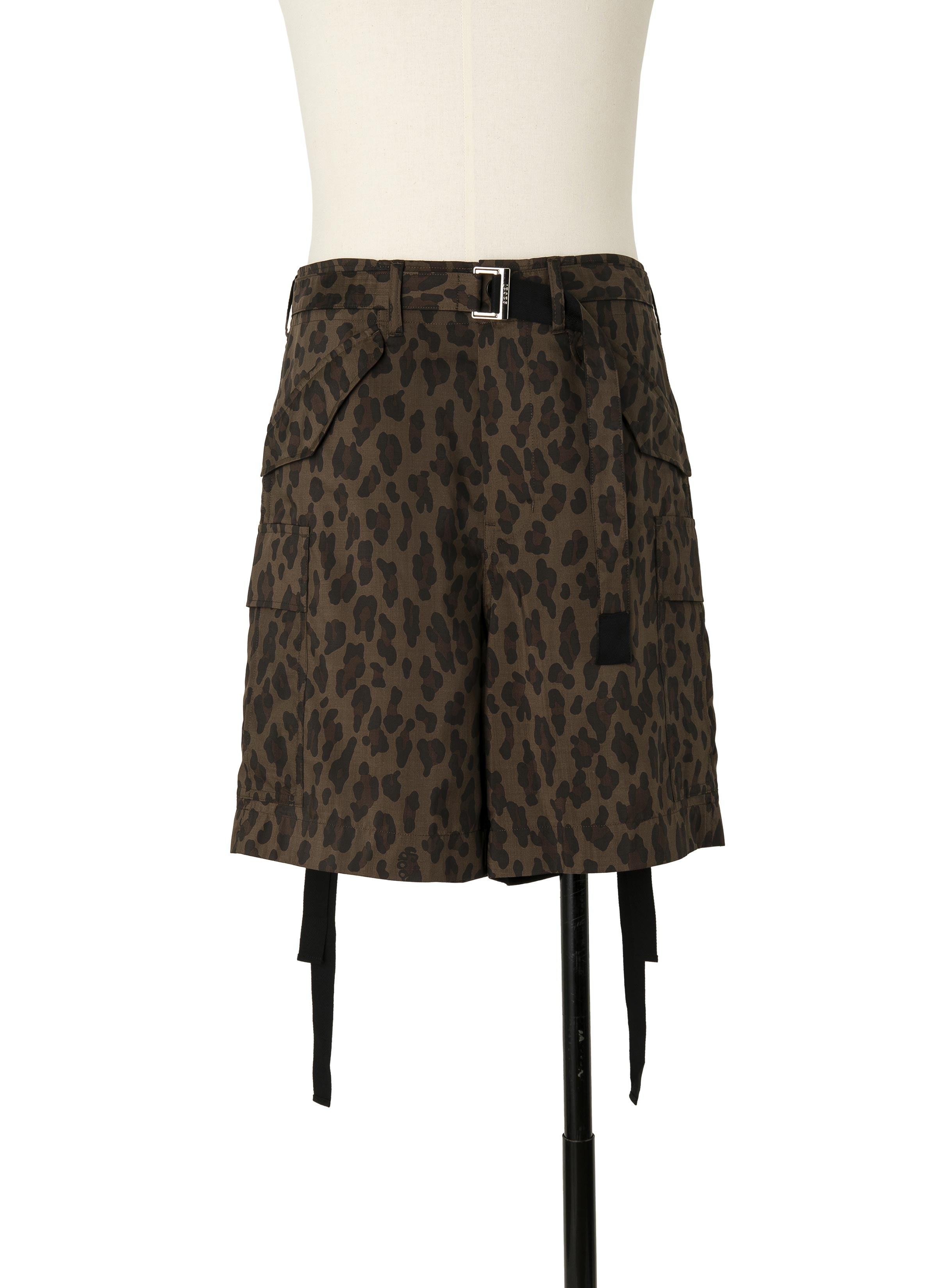 Leopard Print Shorts