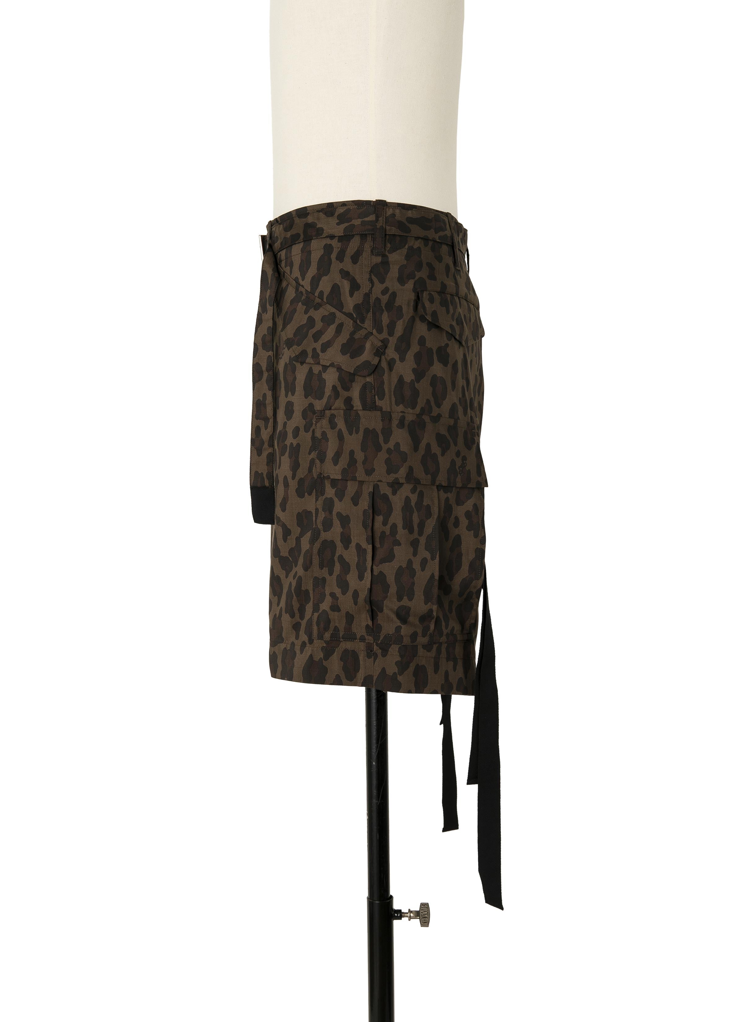 Leopard Print Shorts