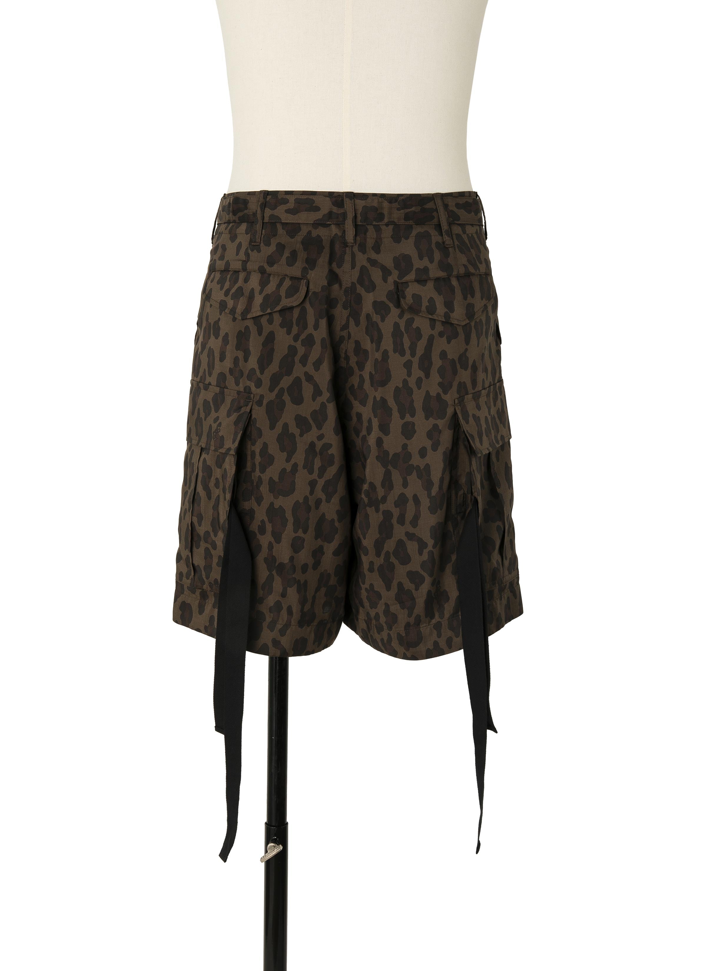 Leopard Print Shorts