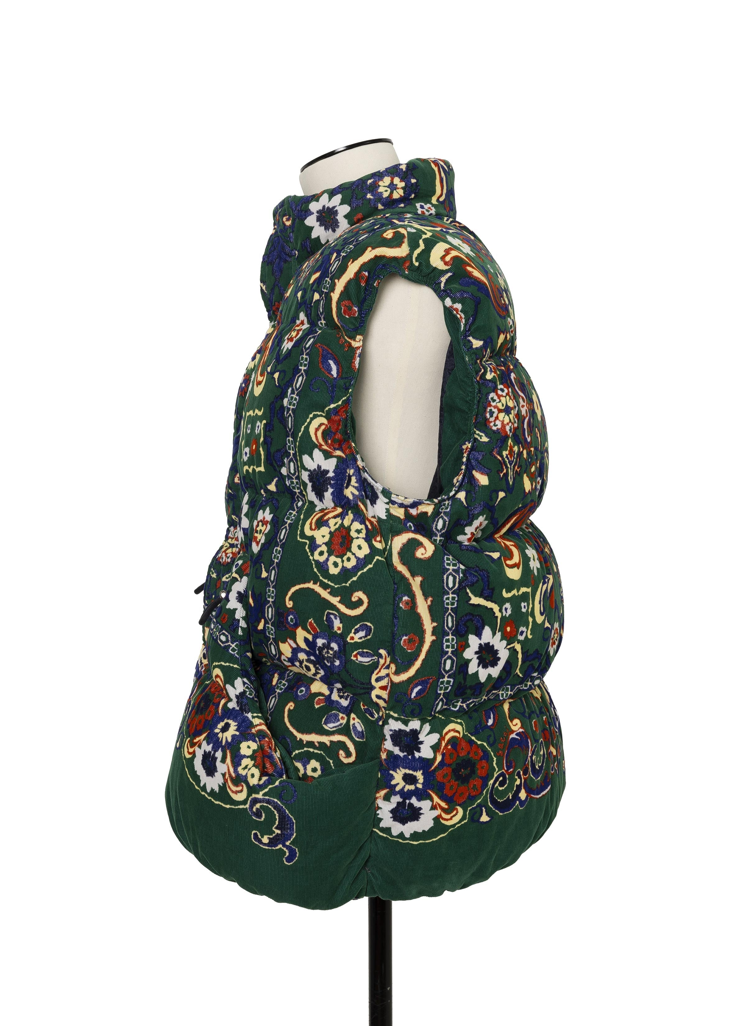 floral-print-corduroy-vest