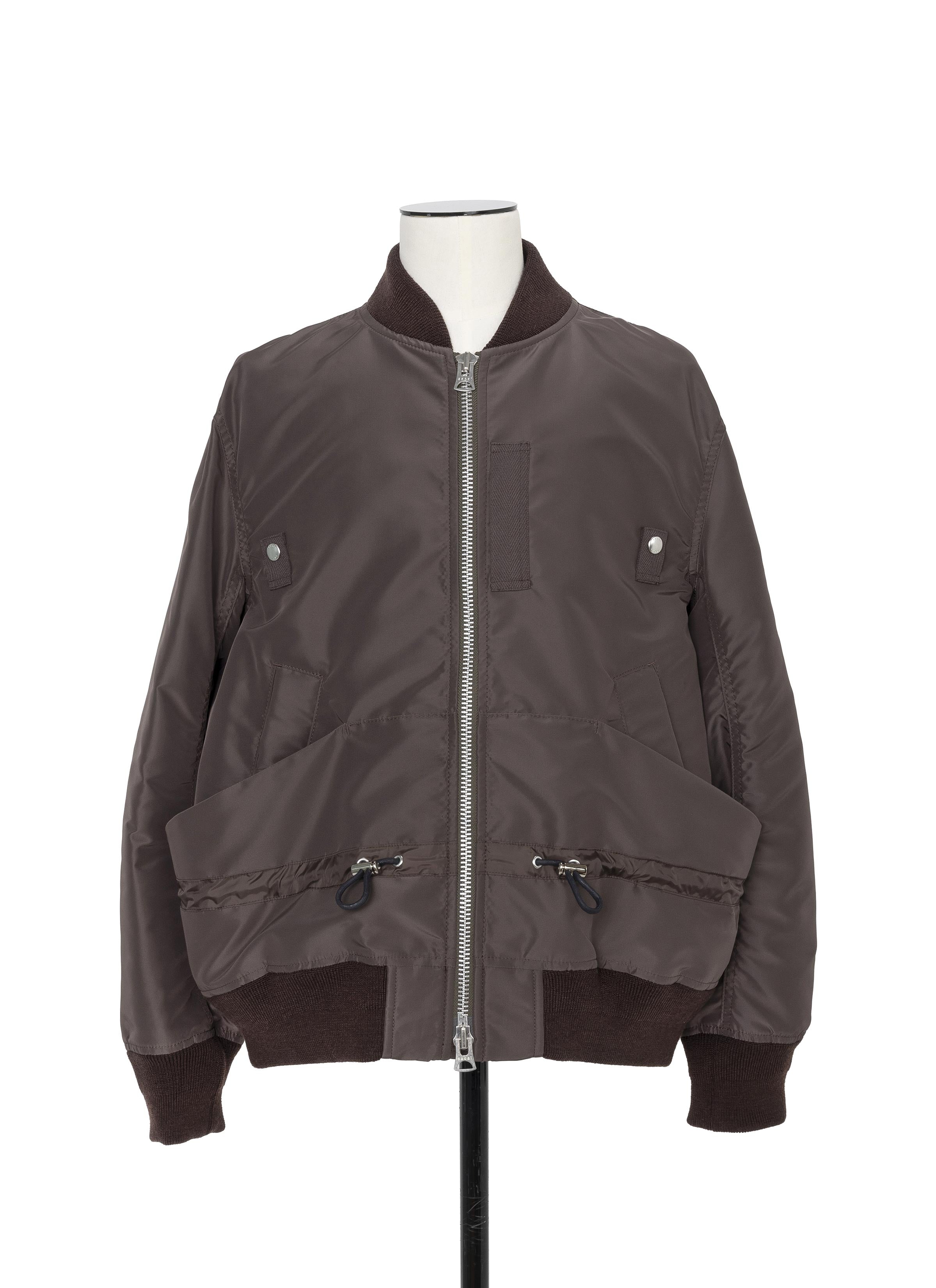 REVERSSIBLE BLOUSON ナイロン ジャケット サイス ラザル Lazar 【Lazar】オーバーサイズ 切替 トラックジャケット