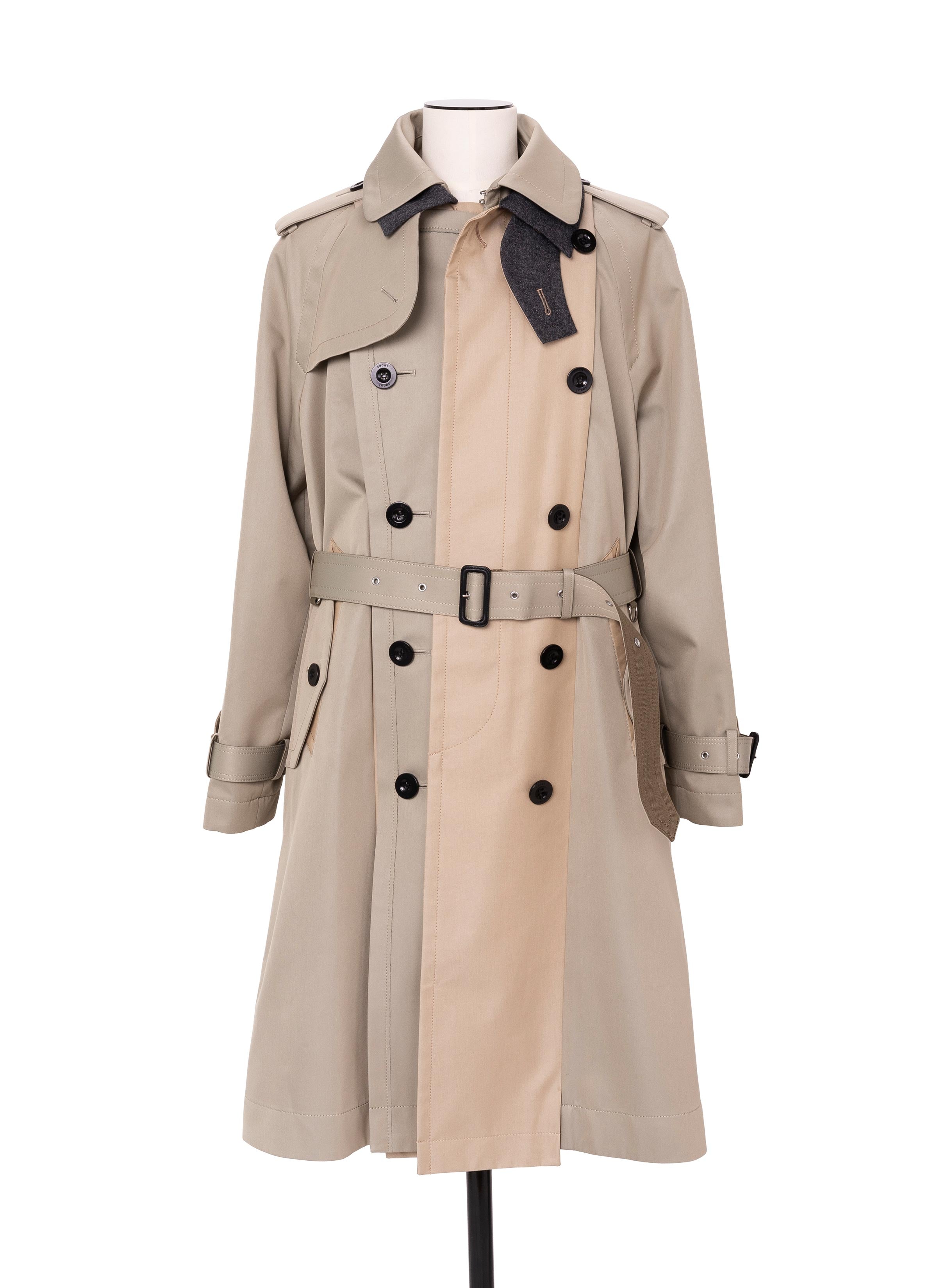 Cotton Gabardine Coat