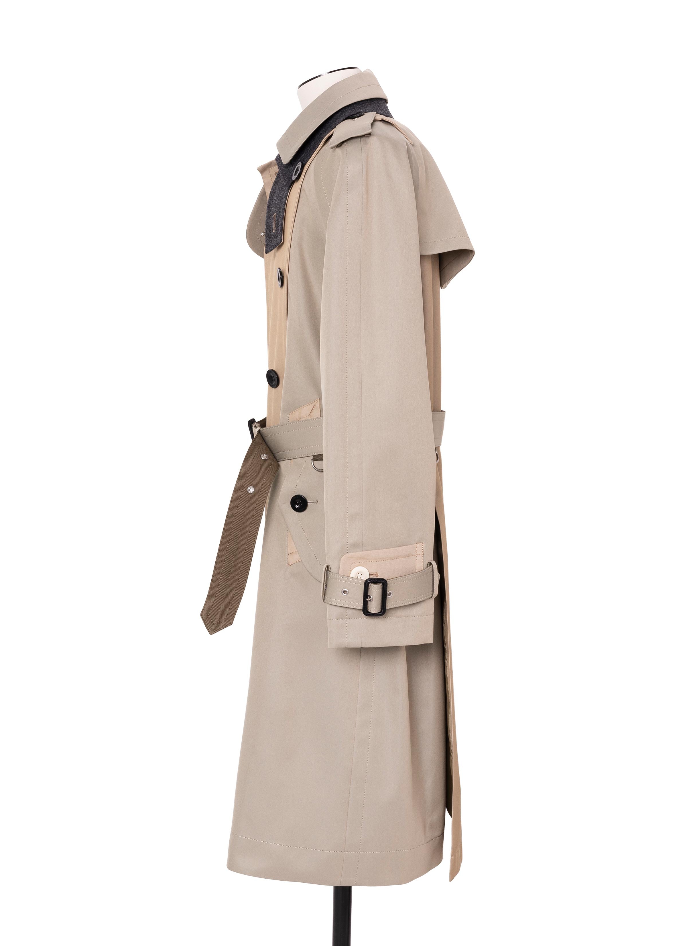 Cotton Gabardine Coat