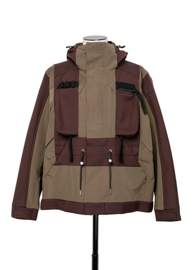 Suiting Bonding x Grosgrain Blouson | sacai Official Store サカイ 