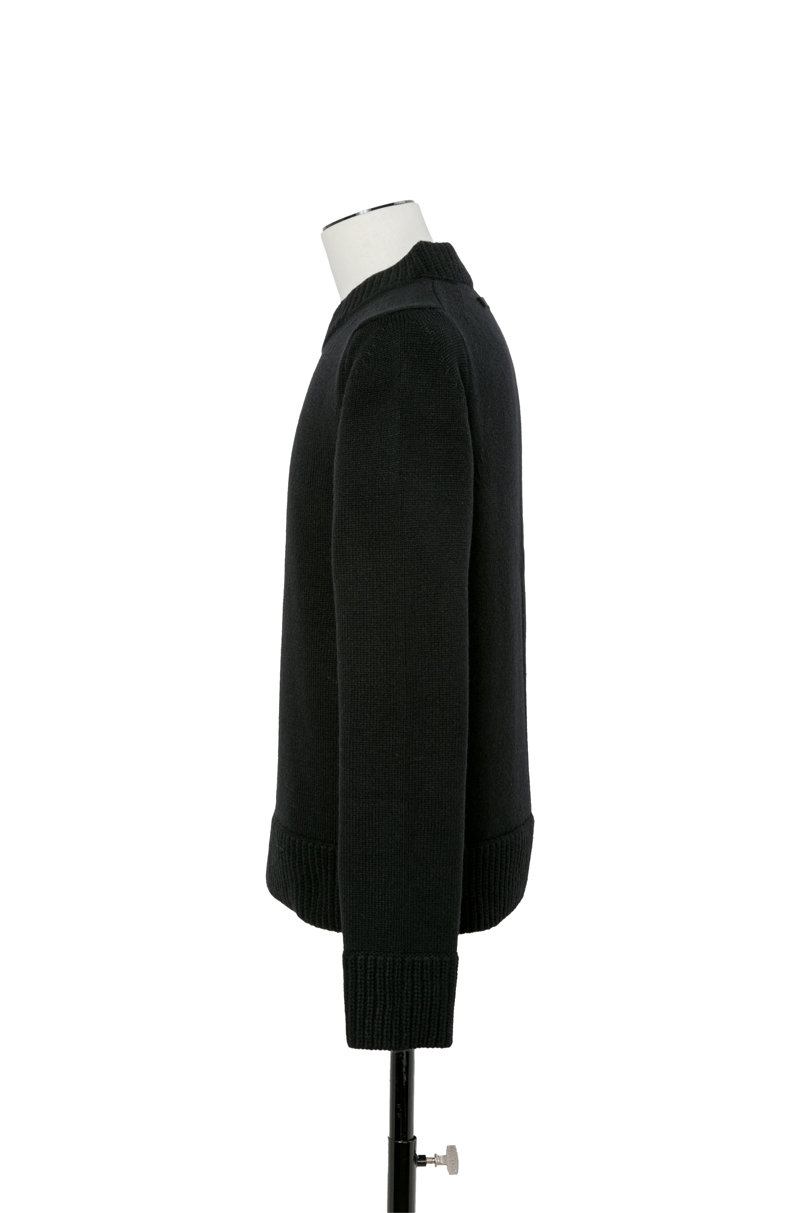 Wool Knit Blouson