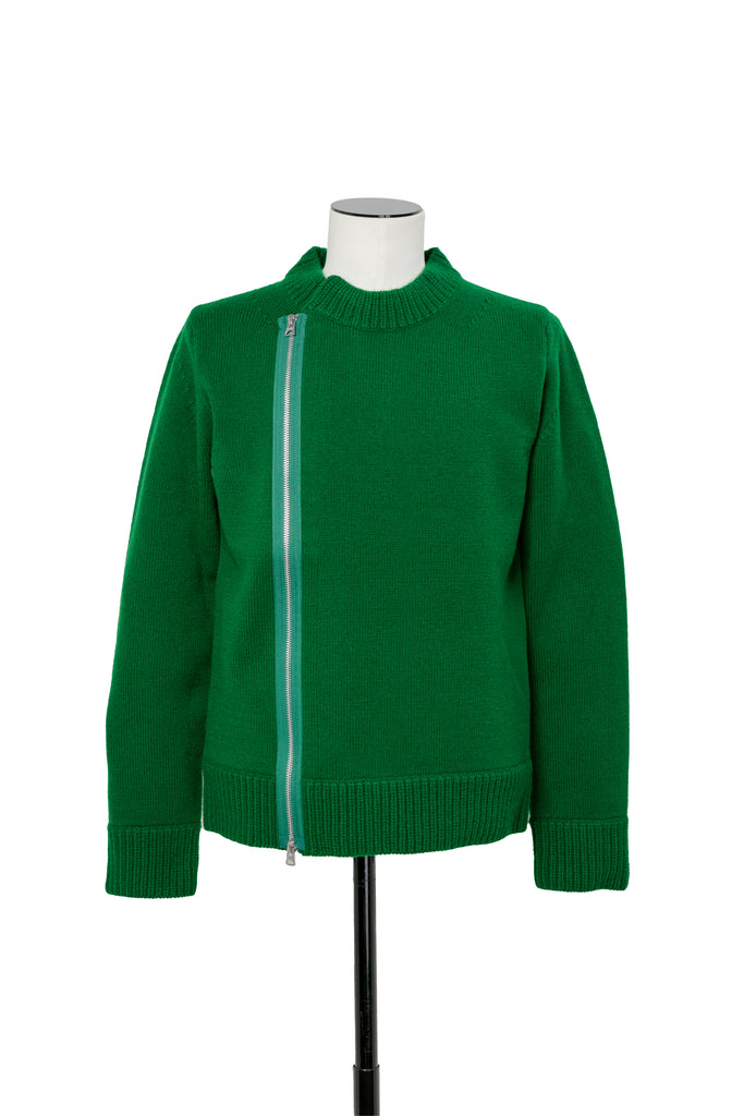 タグ付き Sacai(サカイ) サイズ:3 Wool Knit Blouson