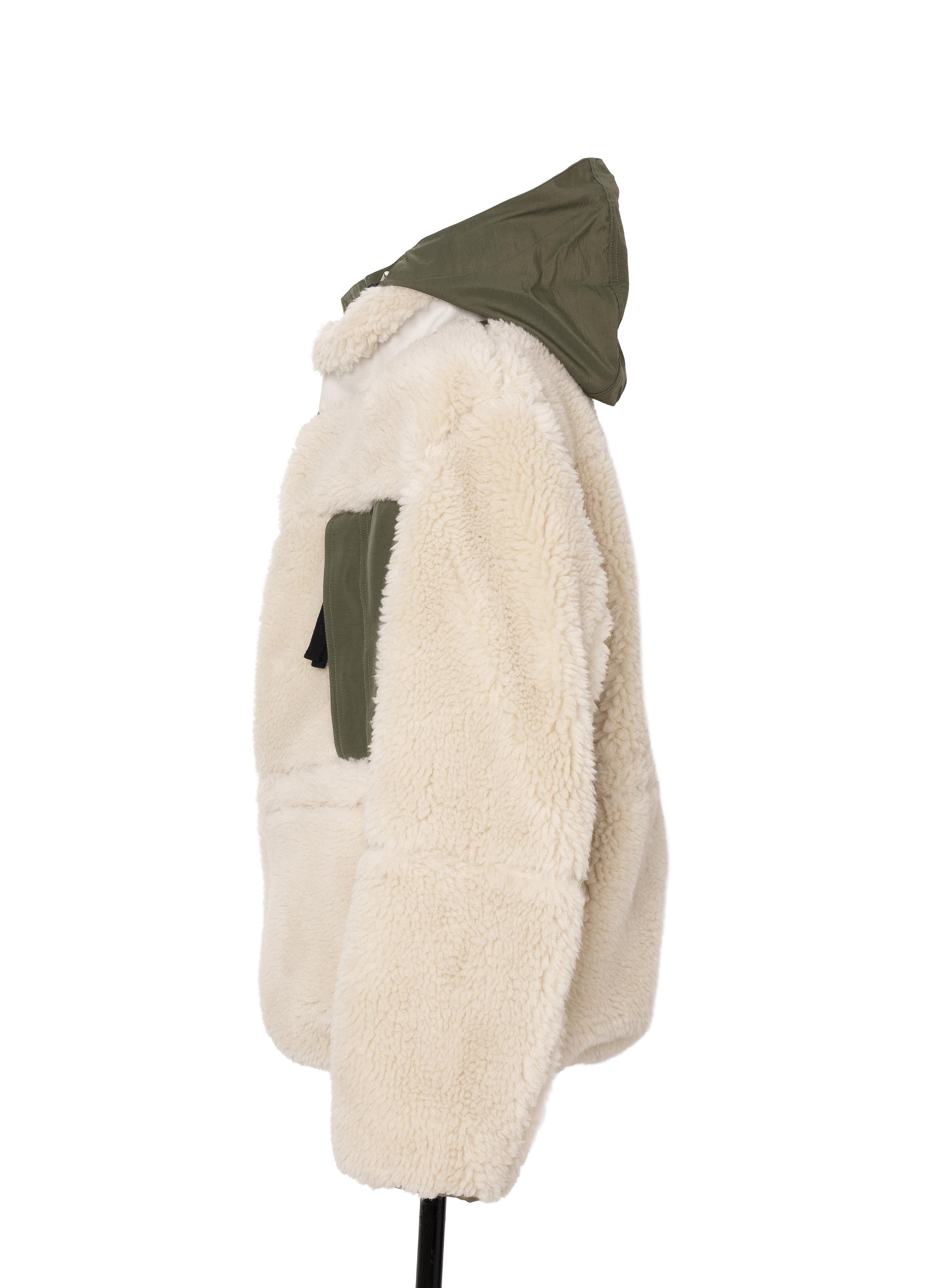 Faux Shearling Blouson
