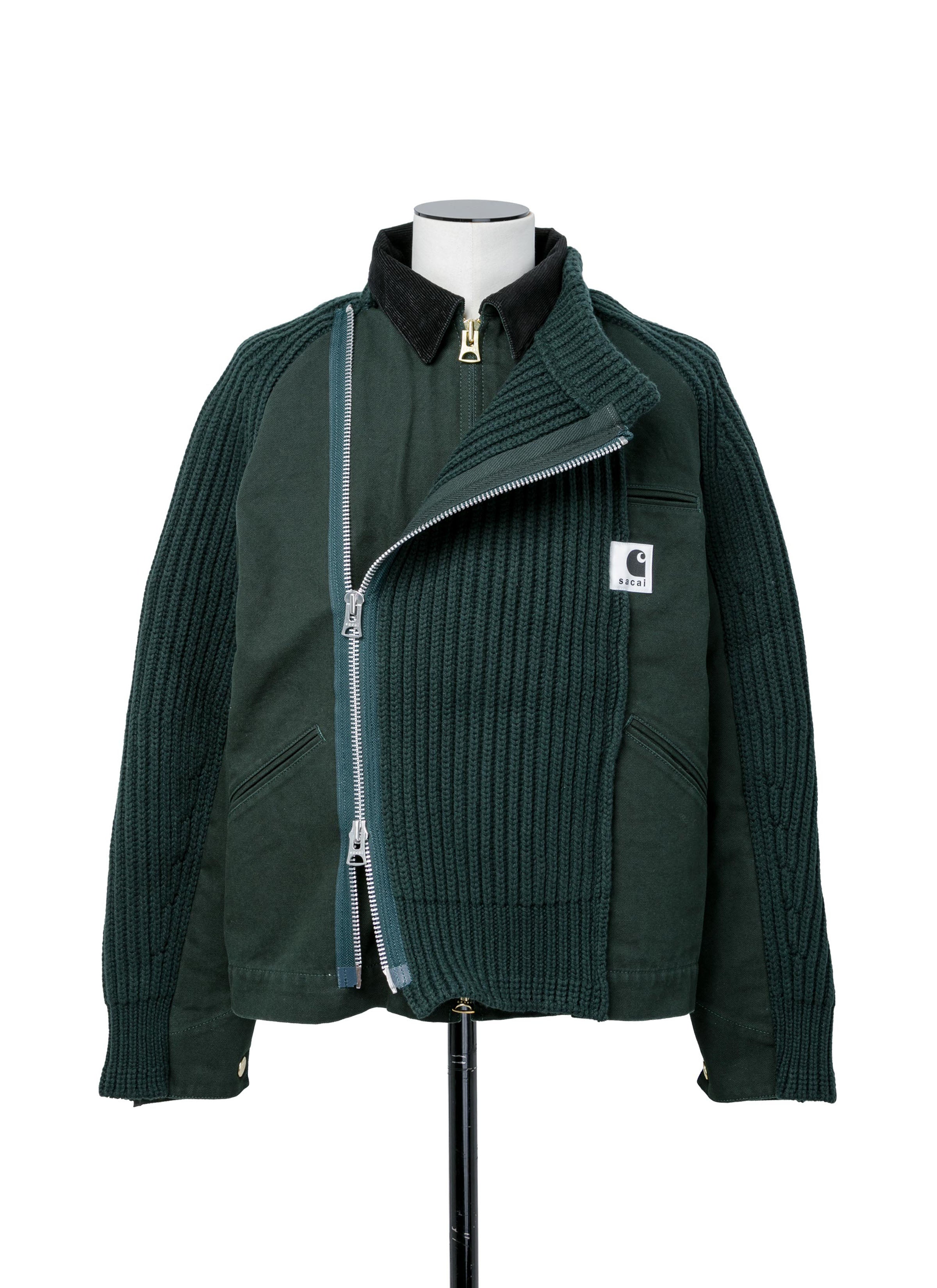 Carhartt WIP Washed Duck x Wool Knit Blouson