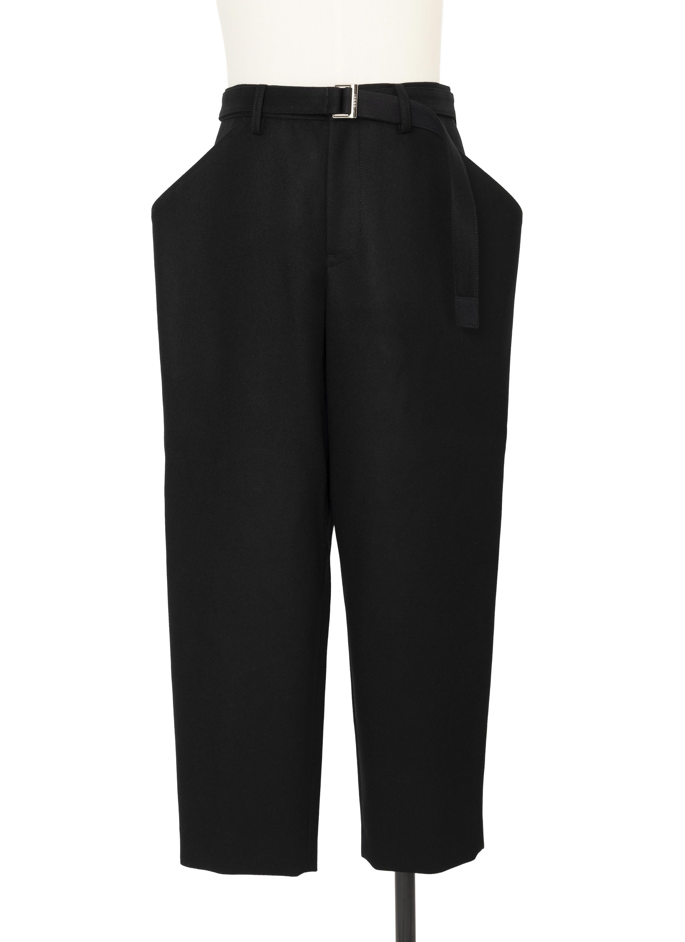 Wool Melton Pants