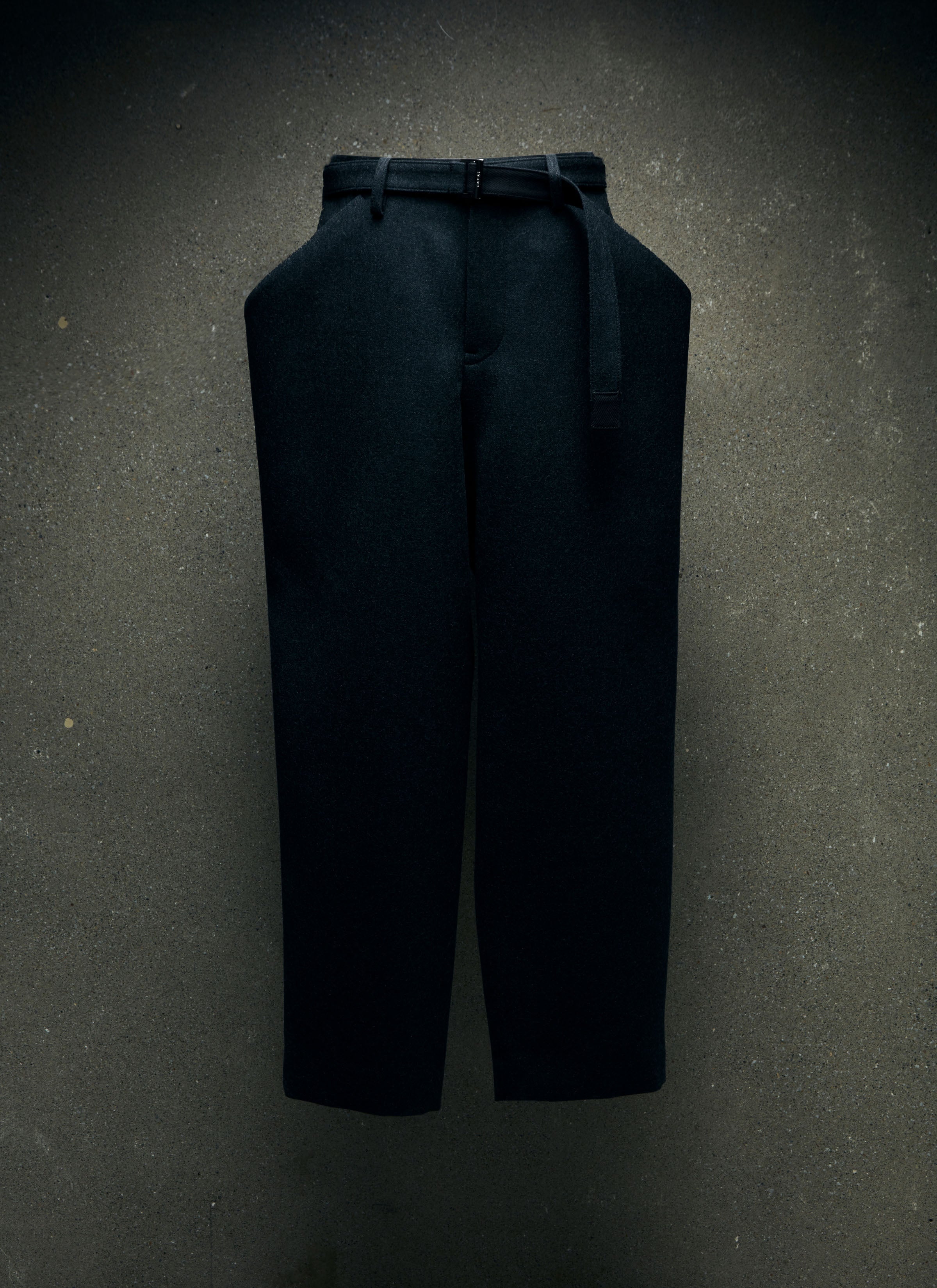 Wool Melton Pants