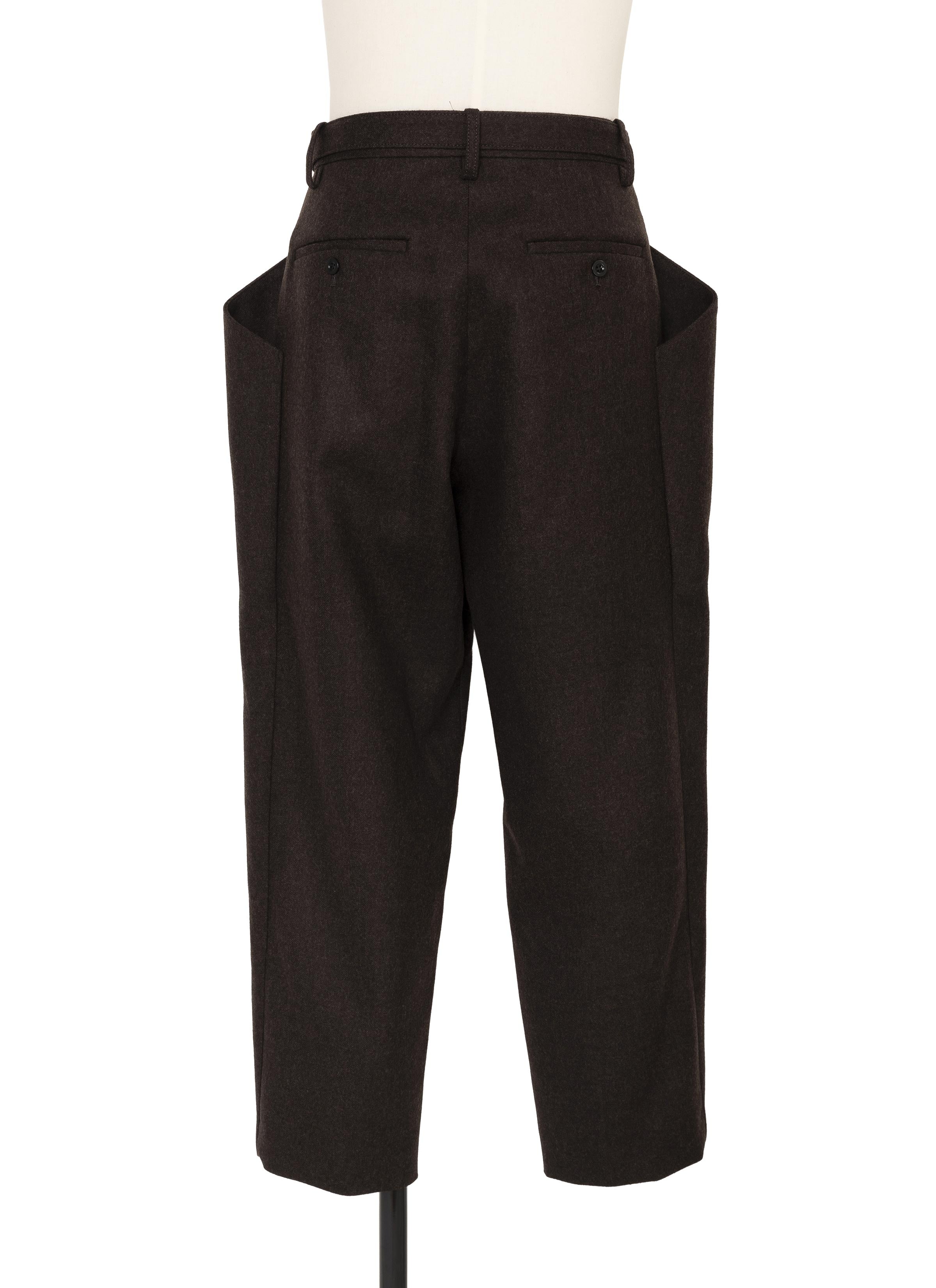 Wool Melton Pants