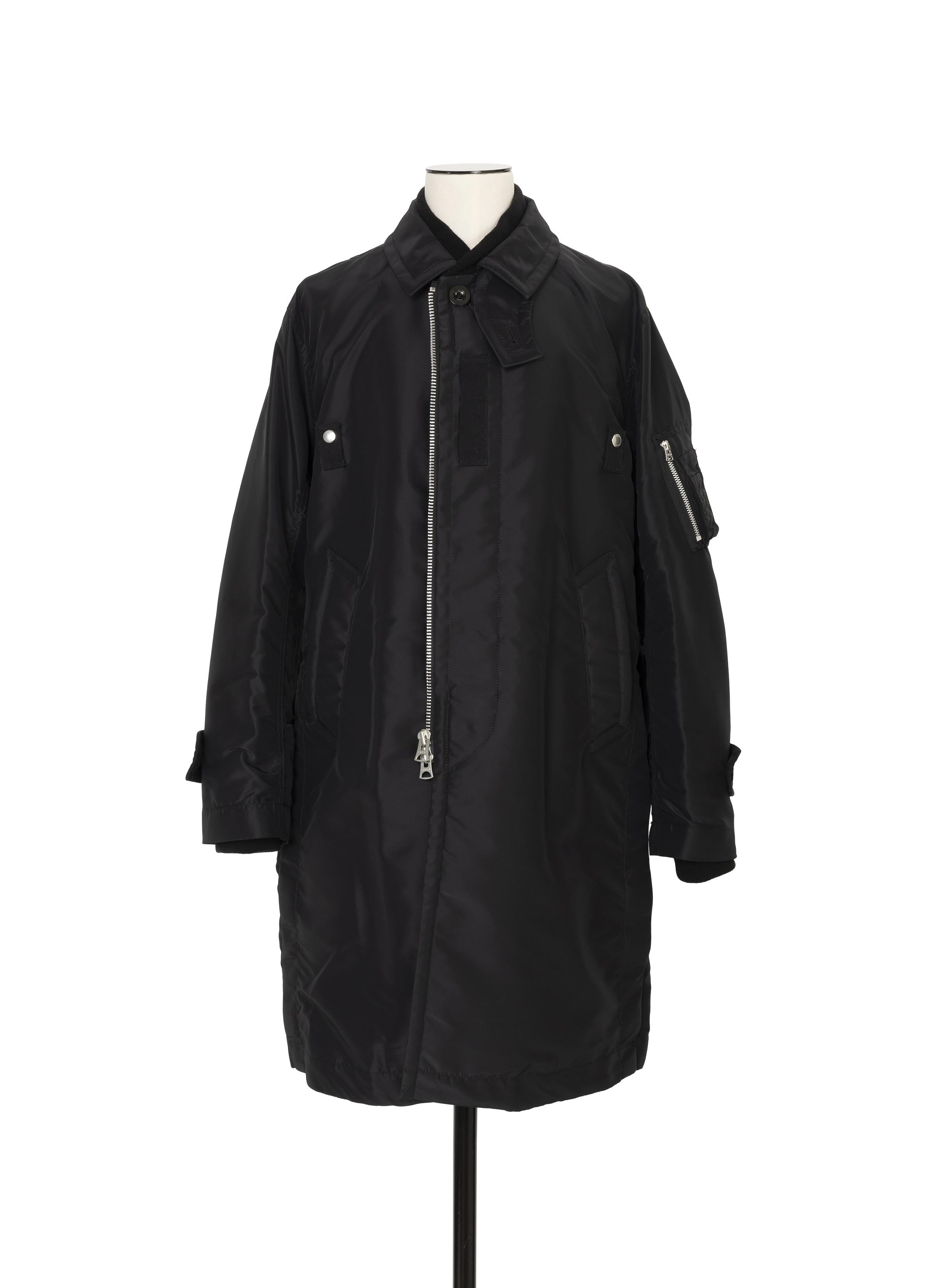 Nylon Twill Coat