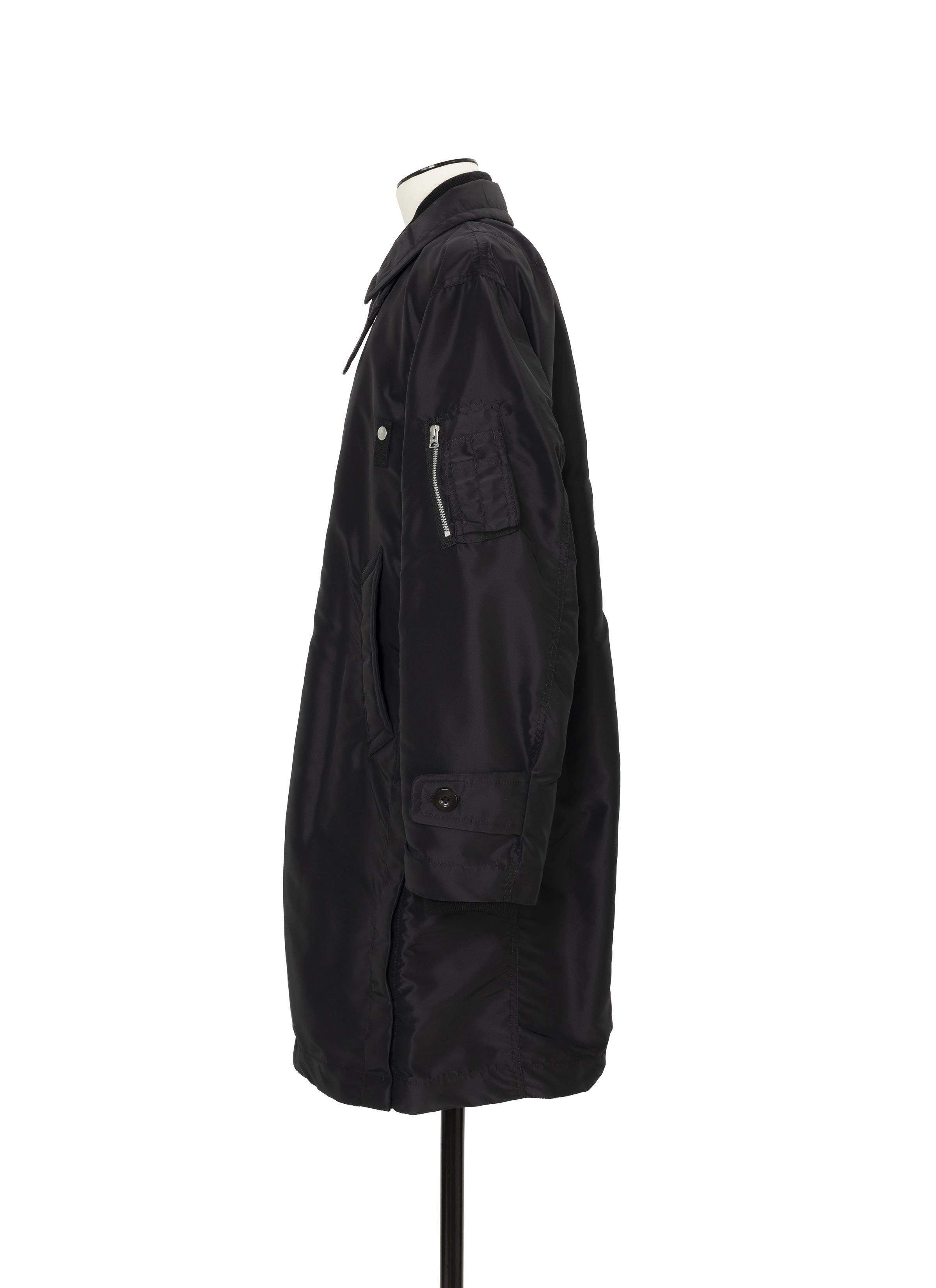 Nylon Twill Coat
