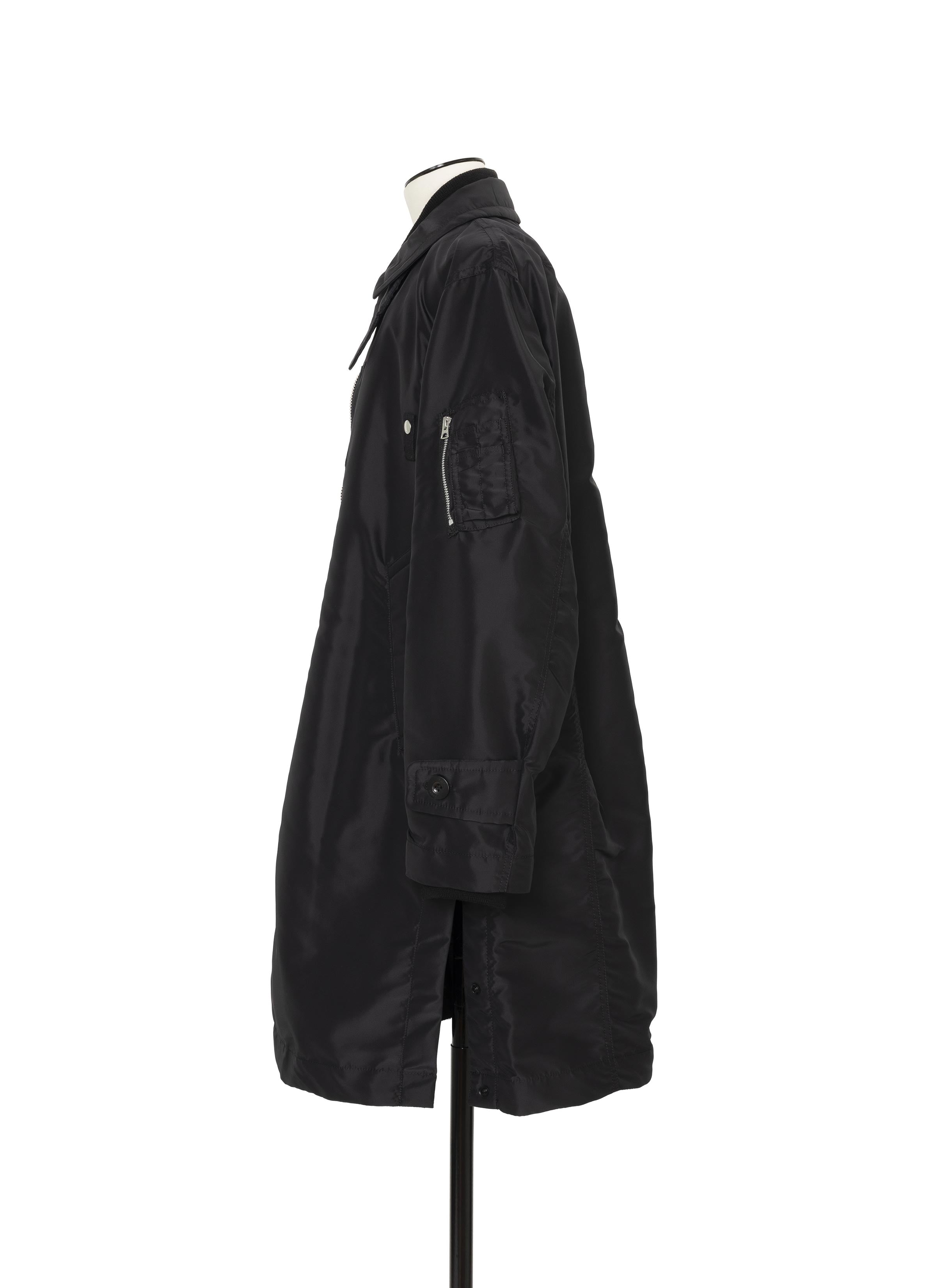 Nylon Twill Coat